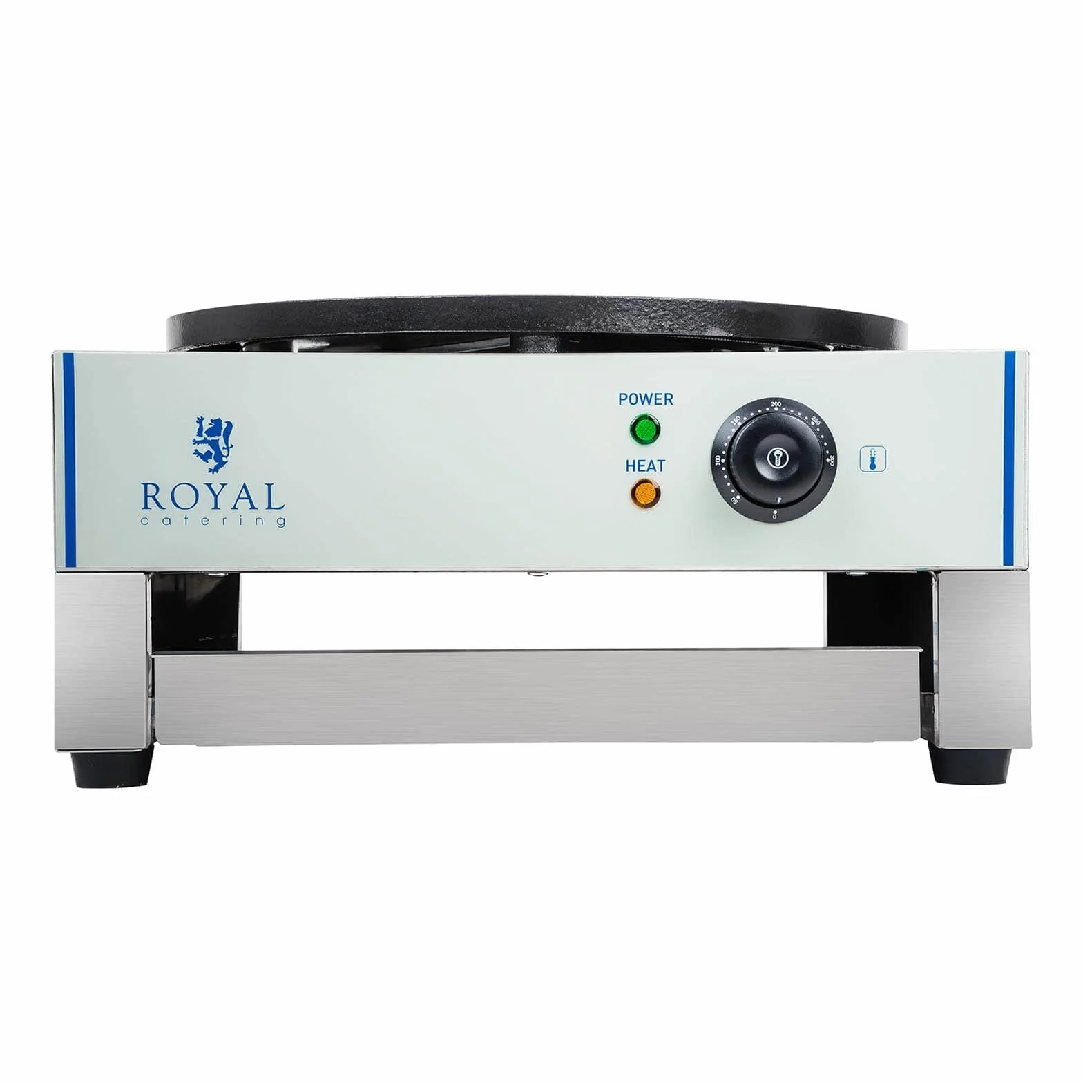 Royal Catering RCEC-3000-E Crepiera elettrica diametro 40 cm