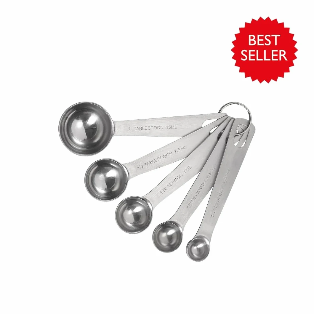 Tala Set of 5 Stainless Steel Measuring Spoons