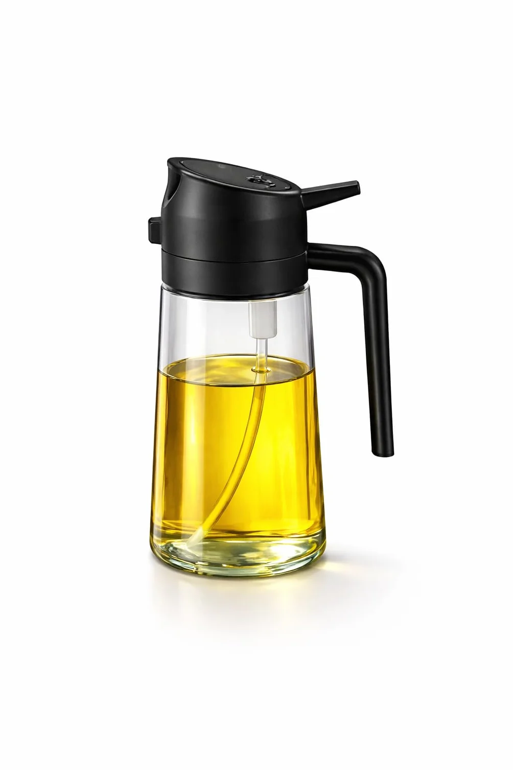 Spruzzino Olio Vetro 470 ml Cucina – Spray Dosatore Olio e Aceto Nebulizzazione Fine Antispreco