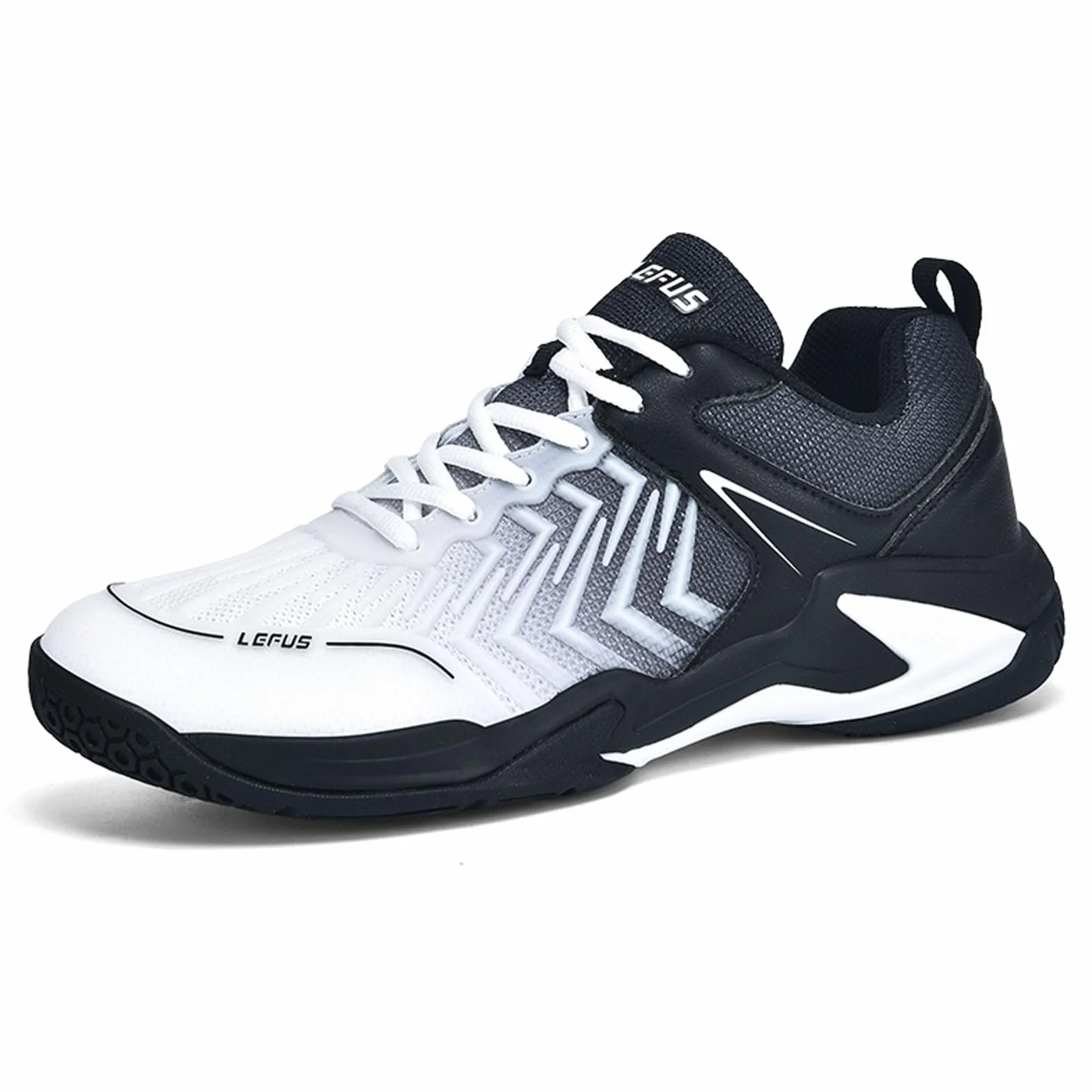 BLBK Scarpe da badminton, squash, palestra per pavimenti, comode e resistenti, unisex