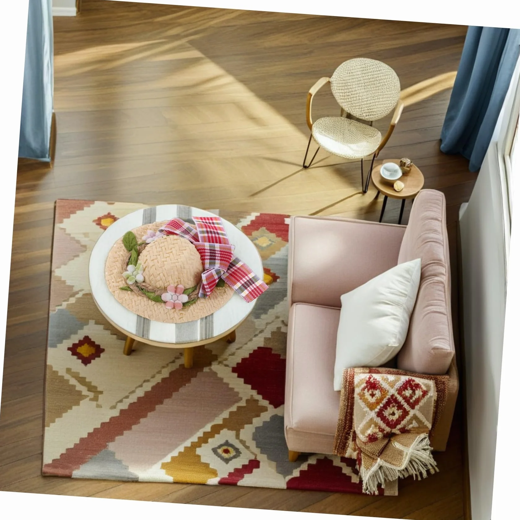 Iplusmile Mini Cappelli Di Paglia Intrecciati Fatti a Mano Con Fiocco Di Pizzo Set Da 10 Pezzi Per Decorazione Miniatura Bambole Casa Feste E Giochi Creativi Cowgirl