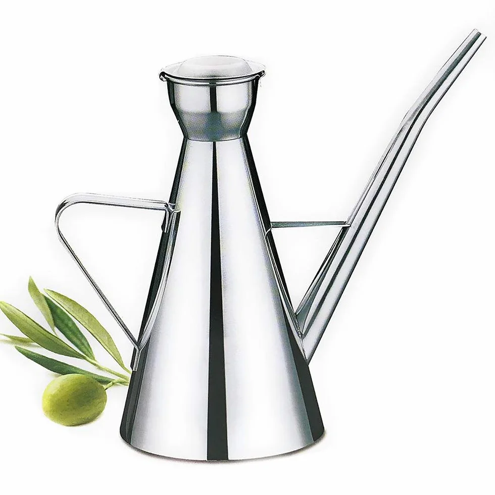 MGE Dispenser olio acciaio inossidabile 500 mL argento