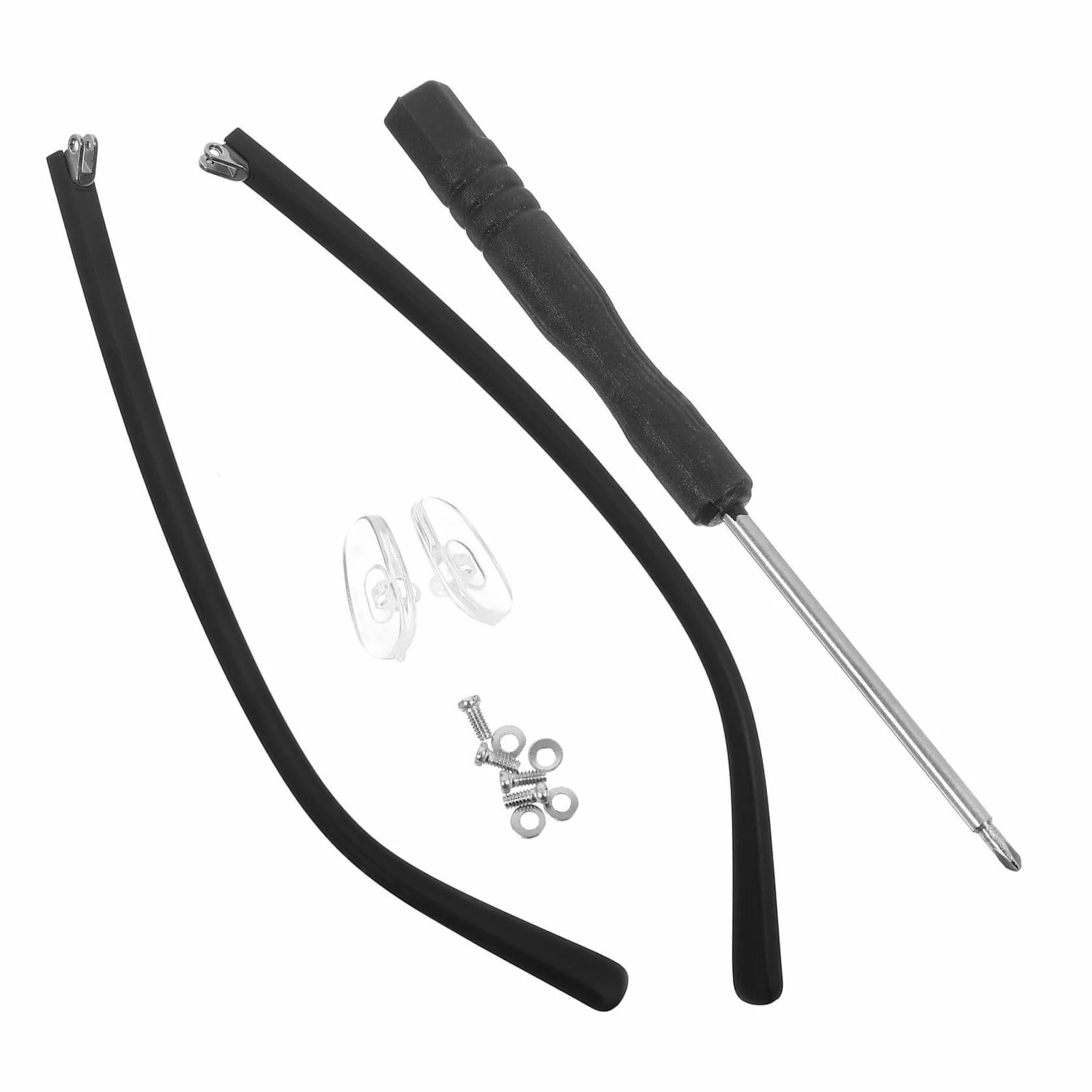 Stanghetta di Ricambio per Occhiali TR90 5mm Gambe Opache Doppio Dente
