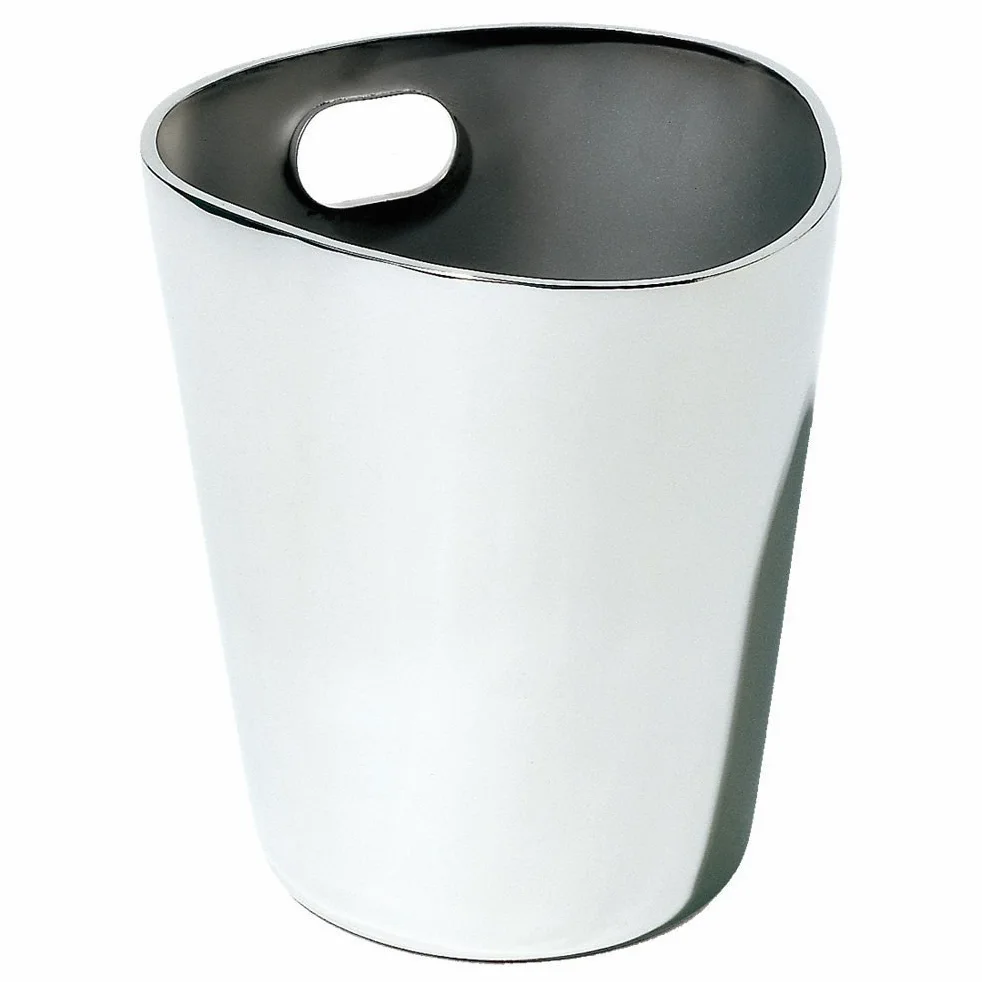 Alessi Bolly JM21 - Secchio Rinfrescatore per Bottiglie in Acciaio Inossidabile, Lucido