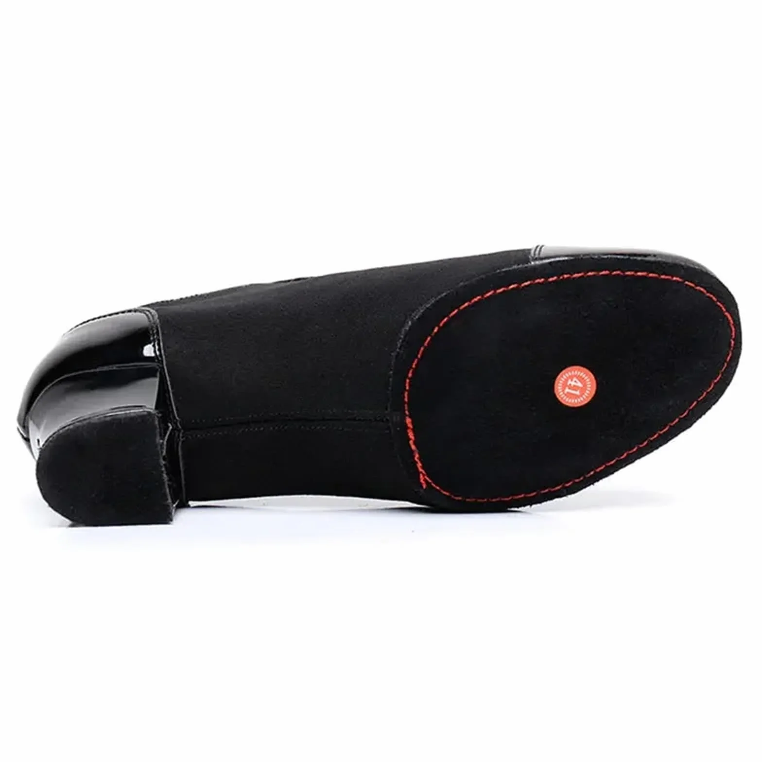 Scarpe da ballo latino americano uomo Salsa Tango Jazz Nero Impiombato Taglia 37-45