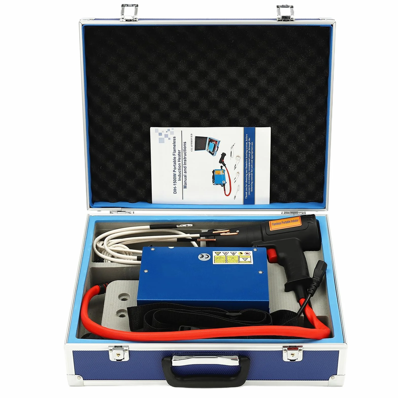 Riscaldatore a induzione magnetico 1500 W 1000 ℃ 4 bobine