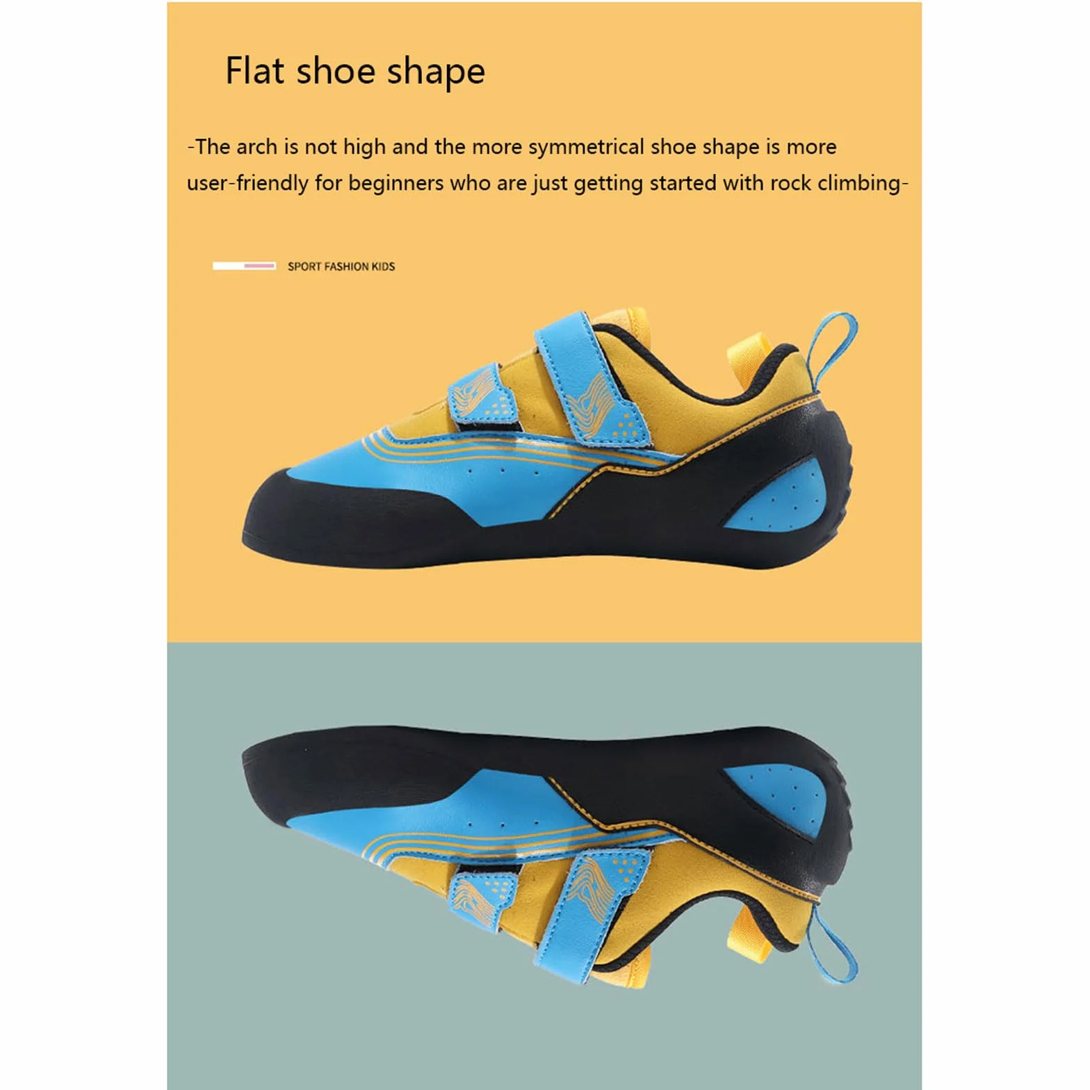 Scarpe da Arrampicata Antiscivolo Uomo Donna Adolescenti Principianti Indoor