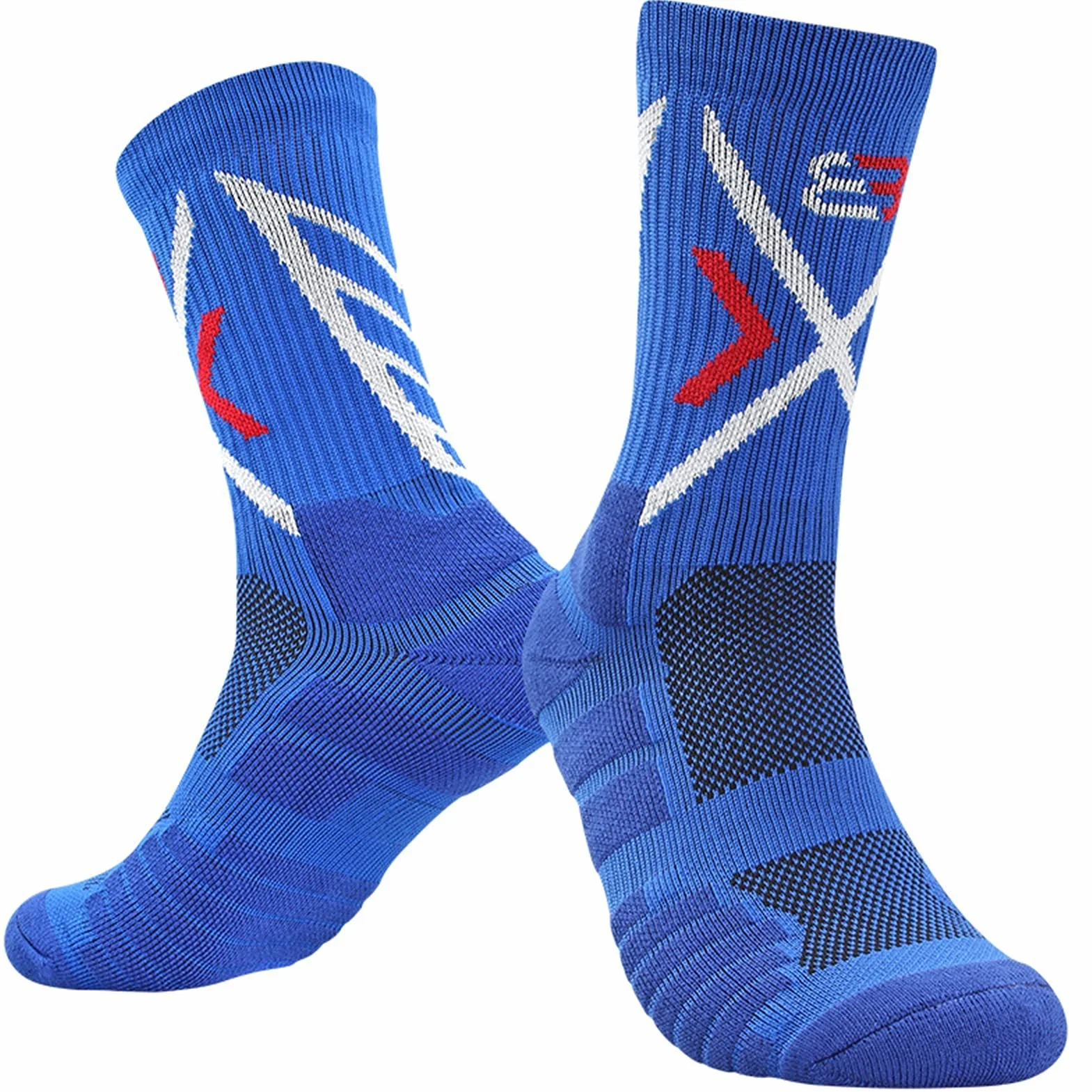 Calzini in Esecuzione Uomo Addensare Elite Calzini da Basket Elite Ciclismo Donne Asciugamano in Cotone Bottom Sport Sports Socks da Uomo Calzini da Uomo Calzini Sportivi