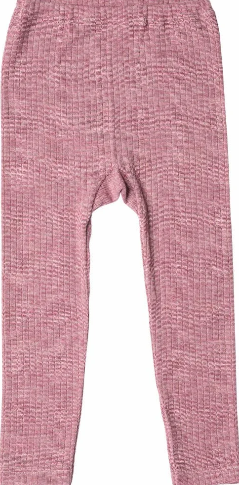 Cosilana - Mutande lunghe/legging per bambino, 45% cotone biologico KBA, 35% lana biologica kbT, 20% seta