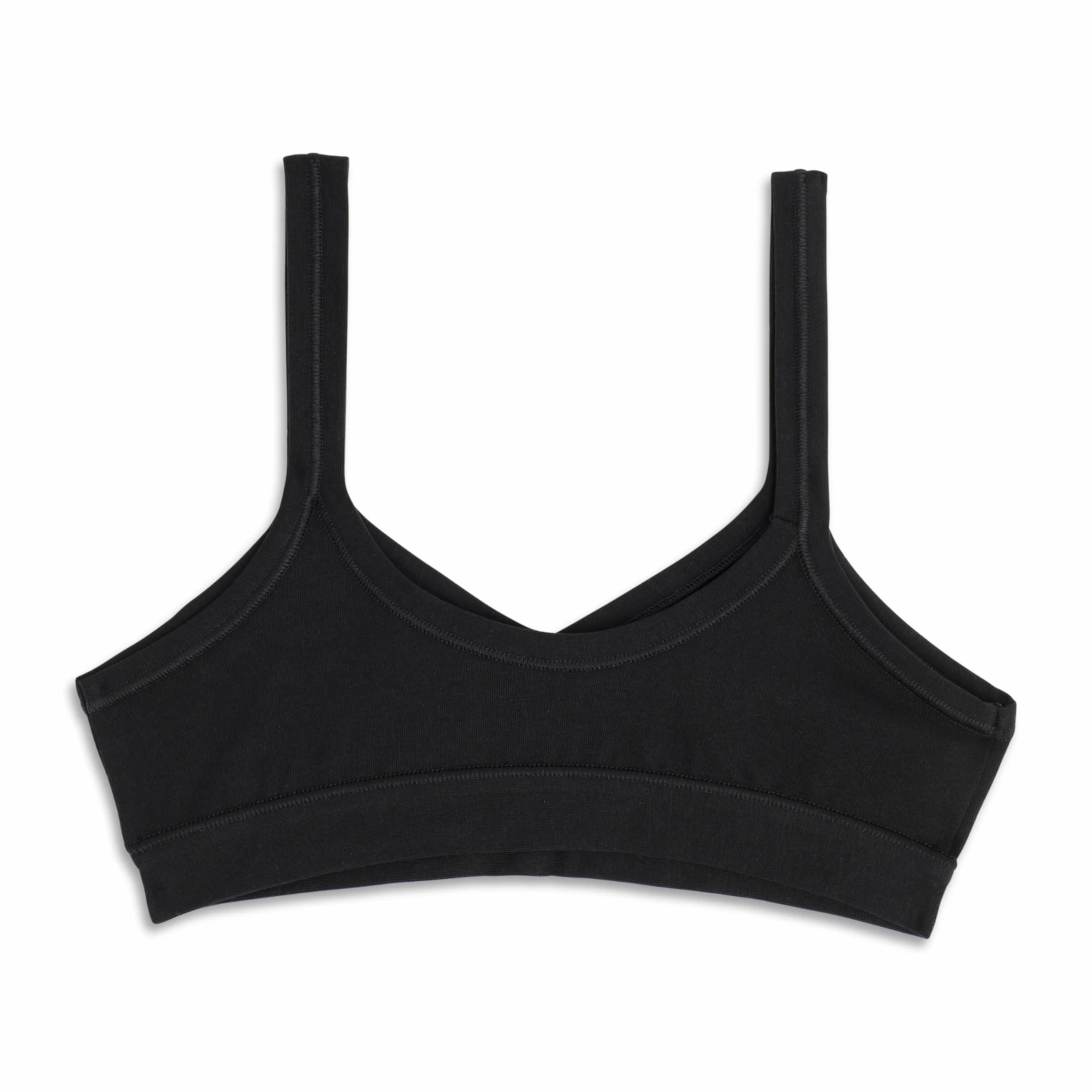 Brassiere in Morbido Cotone Bielastico Comoda dai Bordi Extracomfort GD065