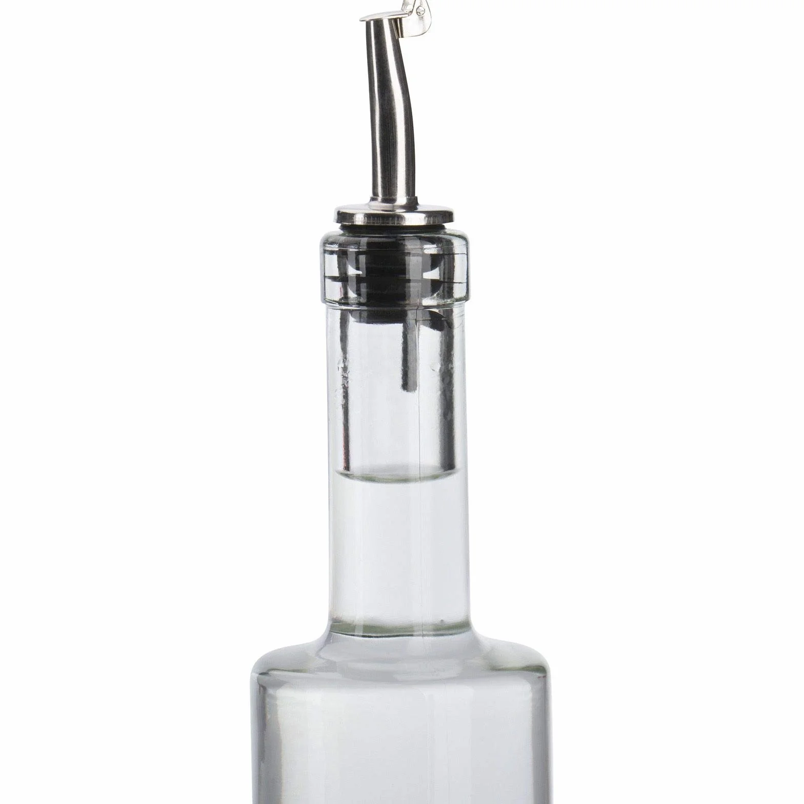 Westmark 2 Beccucci per Bottiglie di Liquori, Olio e Aceto, Acciaio Inossidabile, Argento