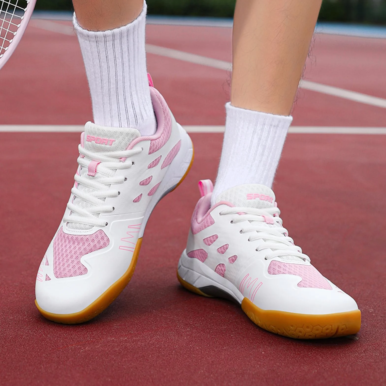 Scarpe da Pickleball da Tennis Badminton Squash Pallavolo Uomo Donna