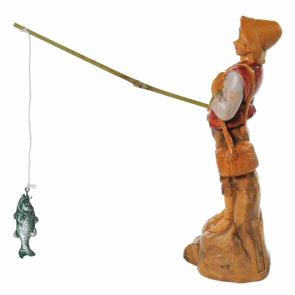 Fontanini Pescatore in Piedi 12CM Statuina Presepe Resina