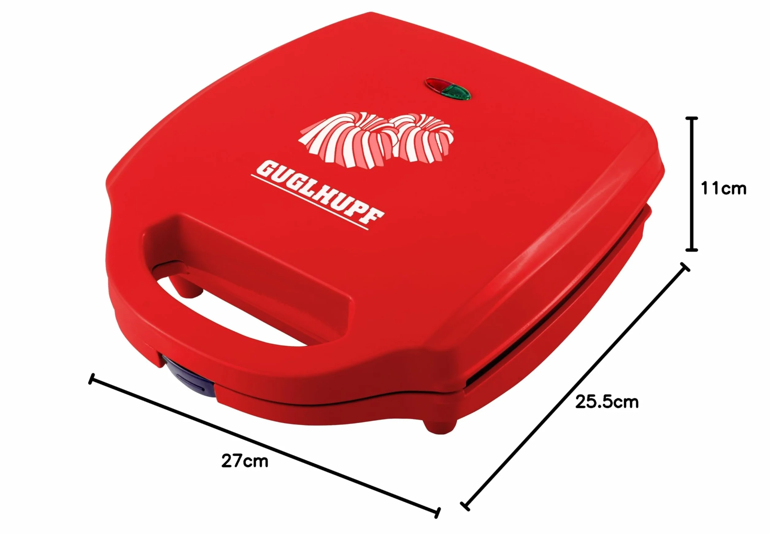 Kalorik TKG CKM 1007 RD - Stampi tradizionali per pasticcini, 900 W, colore: Rosso