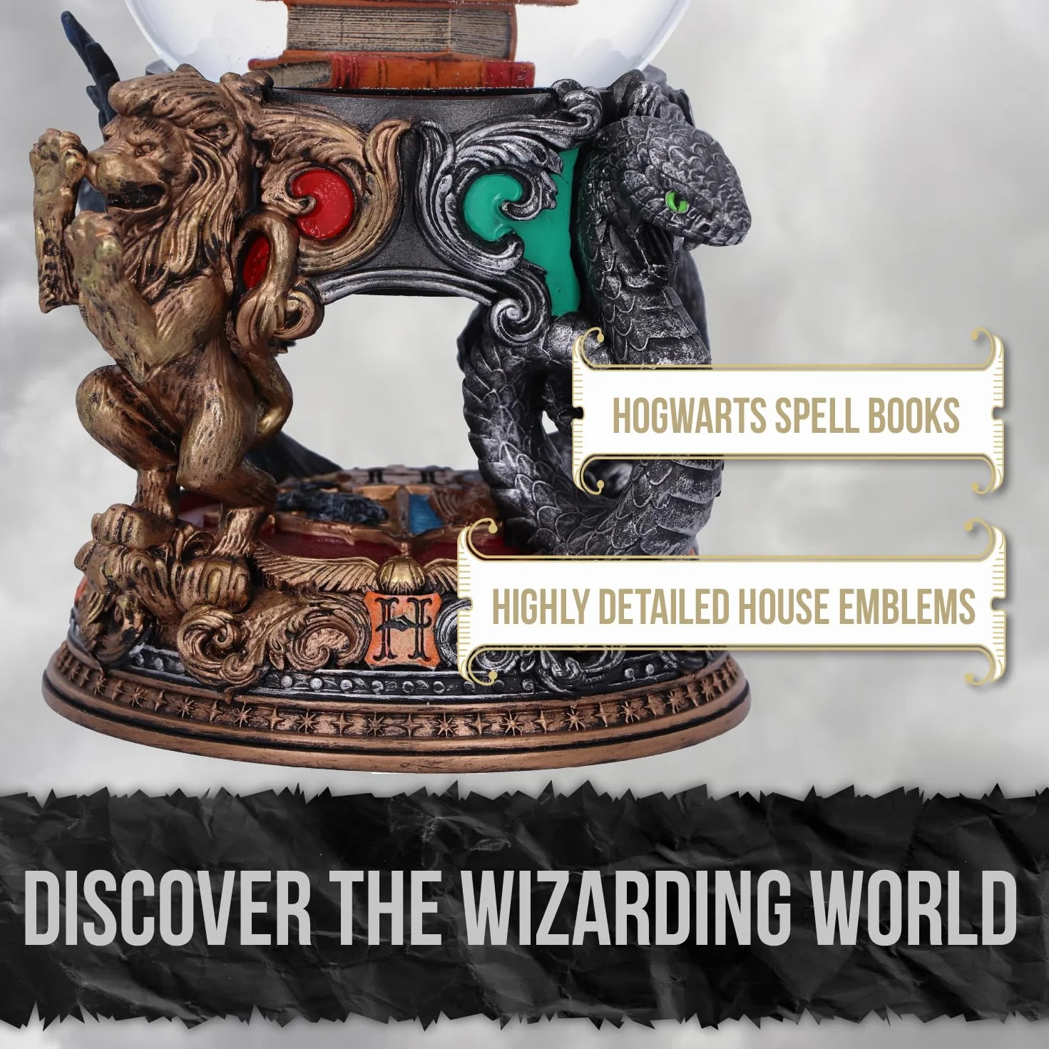 Nemesis Now Harry Potter Hedwig Snow Globe, multicolore con licenza ufficiale, 18,5 cm