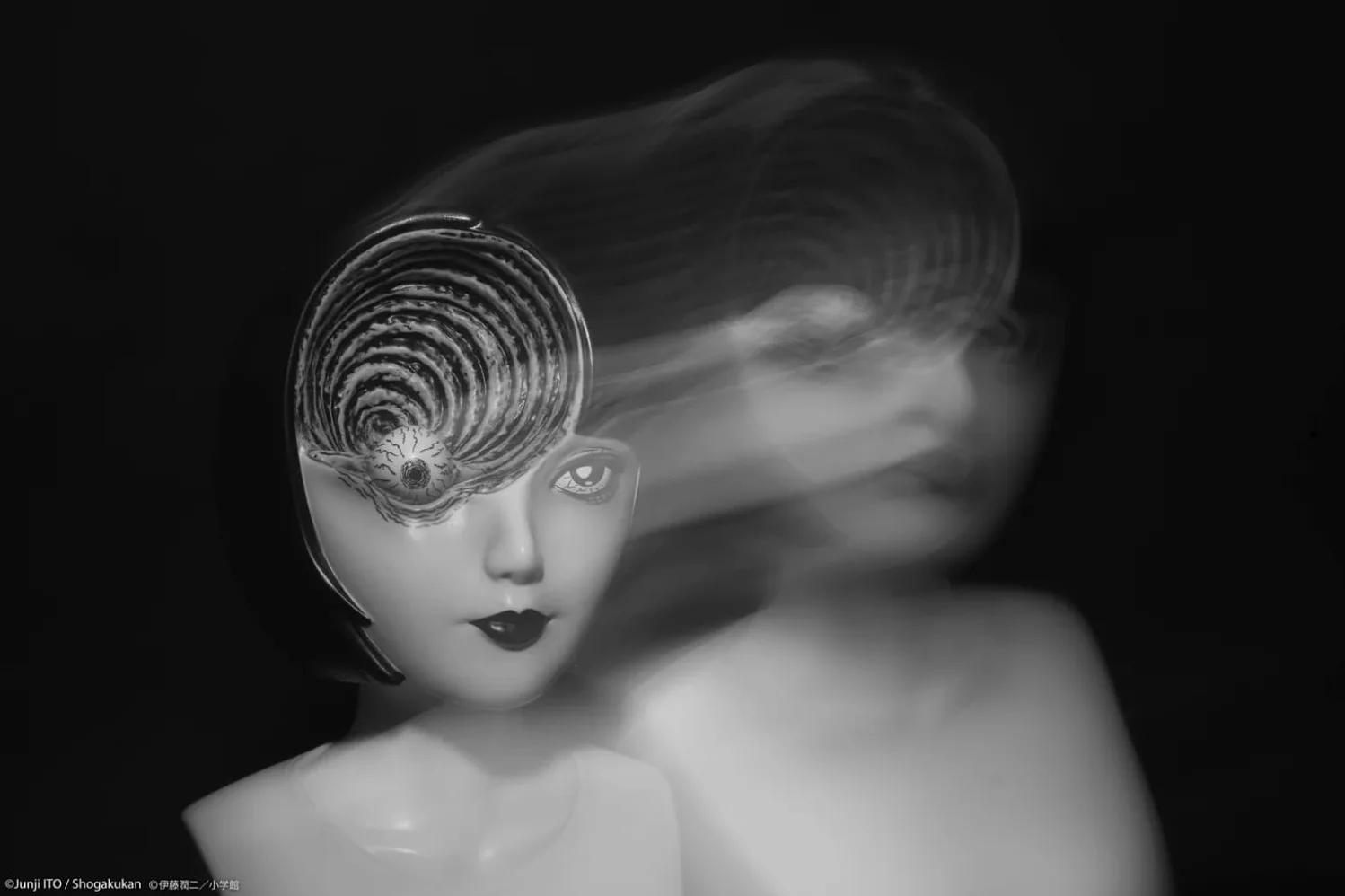 Unbox industries Junji Ito UZUMAKI - Busto in vinile Azami Kurotani