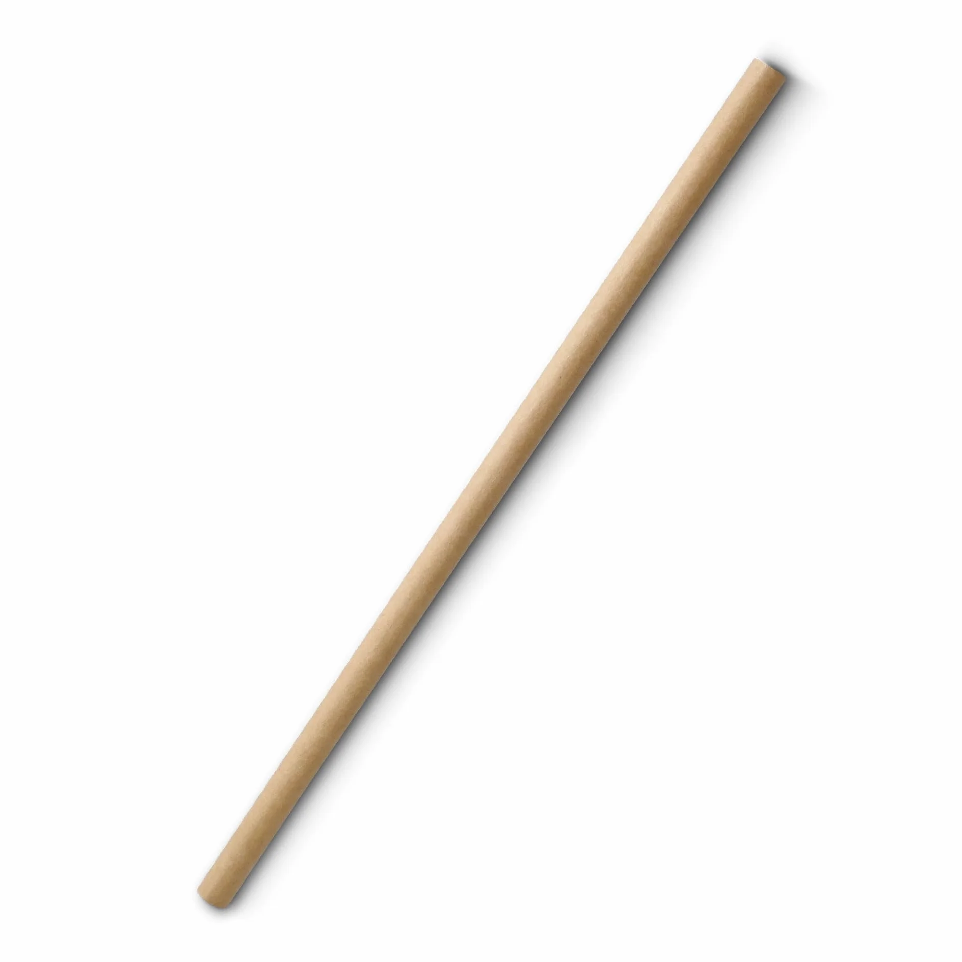 BIOZOYG Cannucce di carta Jumbo da 23cm cannuccia 8mm Ø I Cannuccia biodegradabile I Cannucce marrone ecologiche I Cannucce da festa per smoothies I Cannucce di carta 150 pezzi