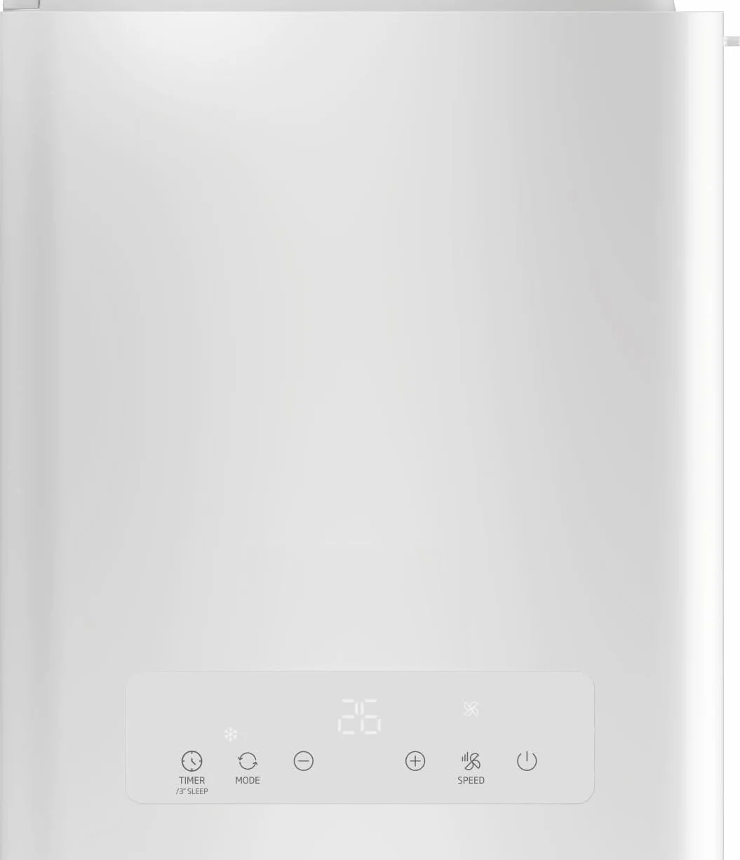 INDESIT PAI29COW - Condizionatore Portatile 9000 BTU/h con Tubo di Scarico e Deumidificatore, Condizionatore Senza Unità Esterna - Aria Condizionata Portatile, Elettrodomestici per la Casa, Classe A
