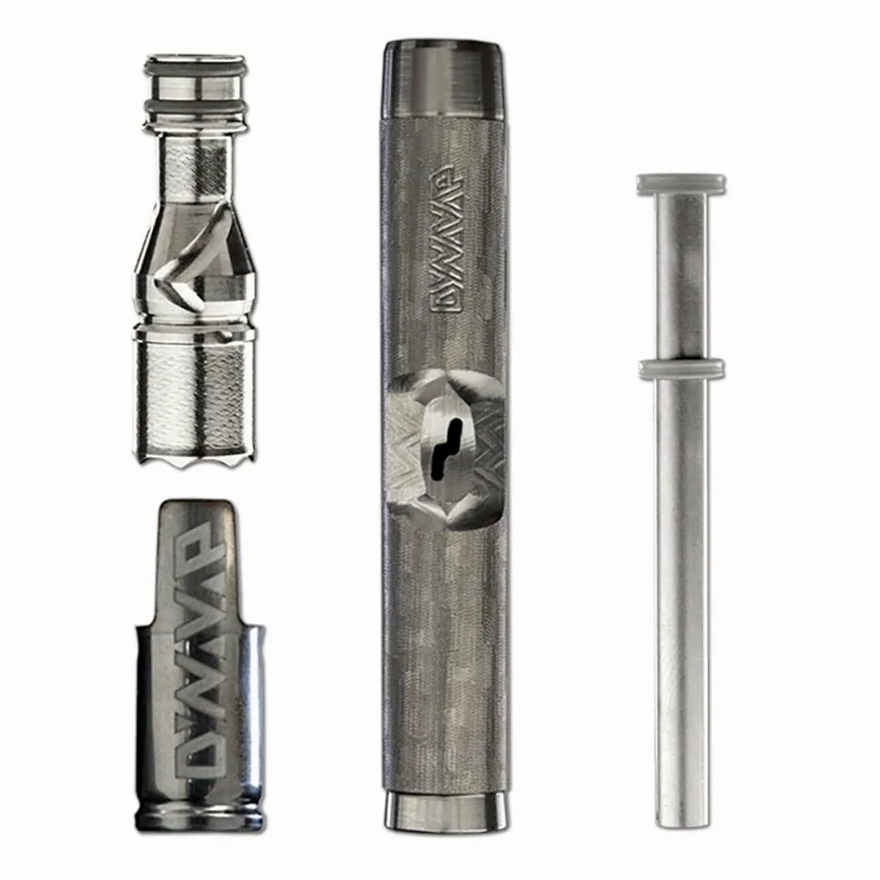 DynaVap M7 - Vaporizzatore manuale in acciaio inox - Riscaldamento rapido, portatile, per erbe ed estratti, facile da pulire, intuitivo controllo del flusso d'aria, modulare personalizzabile