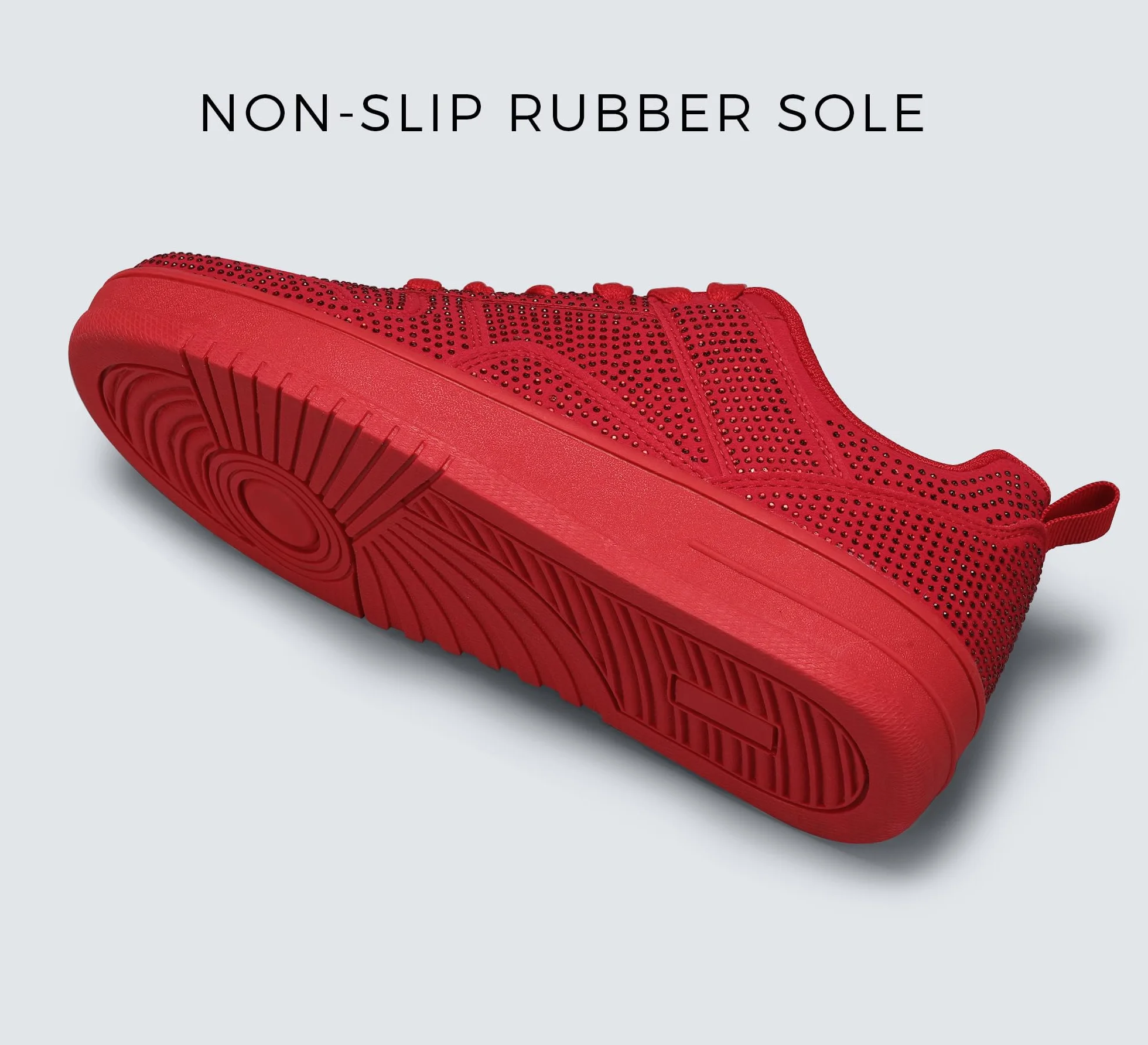 LUCKY STEP Sneakers Bianche in Pelle con Pietre Luccicanti