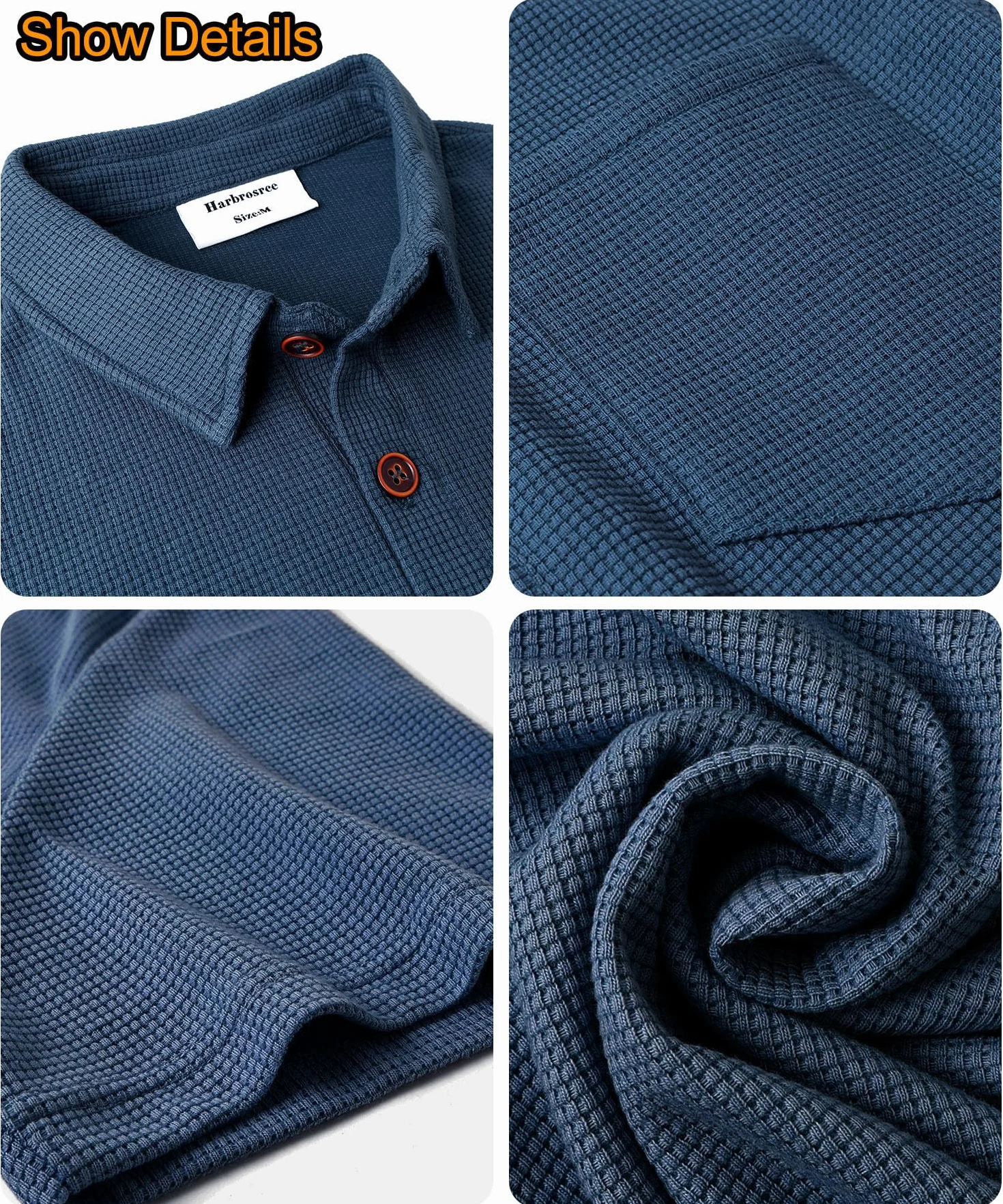 Polo da Uomo Manica Corta Tennis Golf Waffle a Maglia T-Shirt Ricami Poloshirt Camicia Cotone Piquet con Colletto e Bottoni Evolution