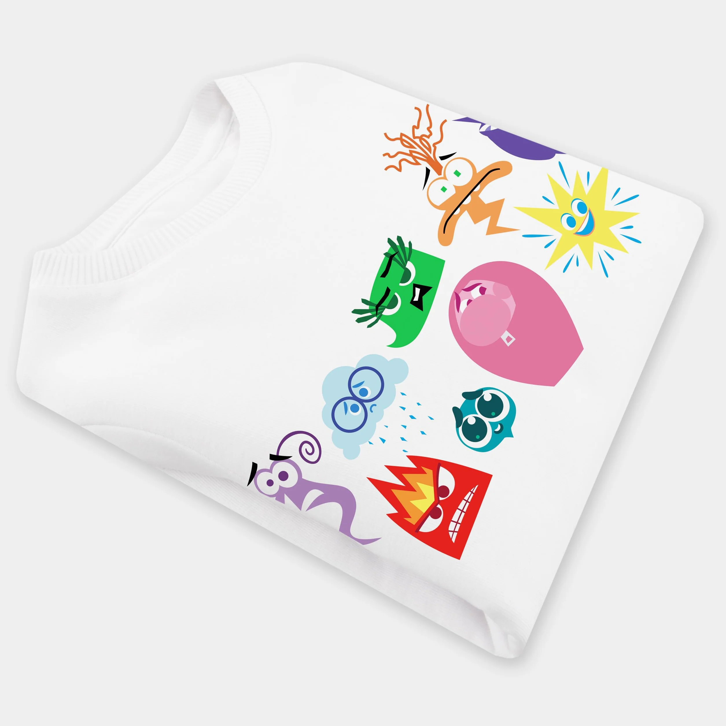 Disney Felpa Inside out 2 Personaggi Felpa Bambina | Felpe Ragazza | Maglione Ragazza | 3 E 13 Anni