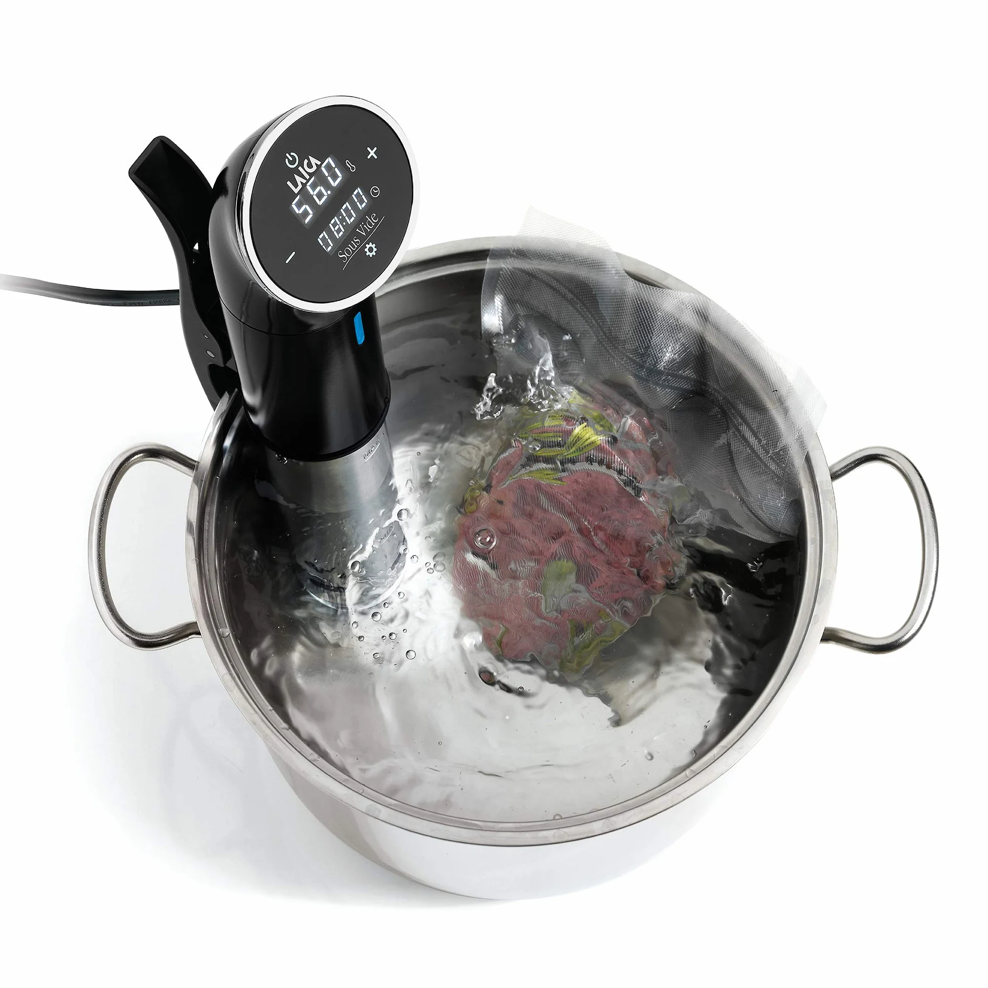 Laica Svc107 Sous Vide Termocircolatore a Immersione, Cottura Sottovuoto a Bassa Temperatura