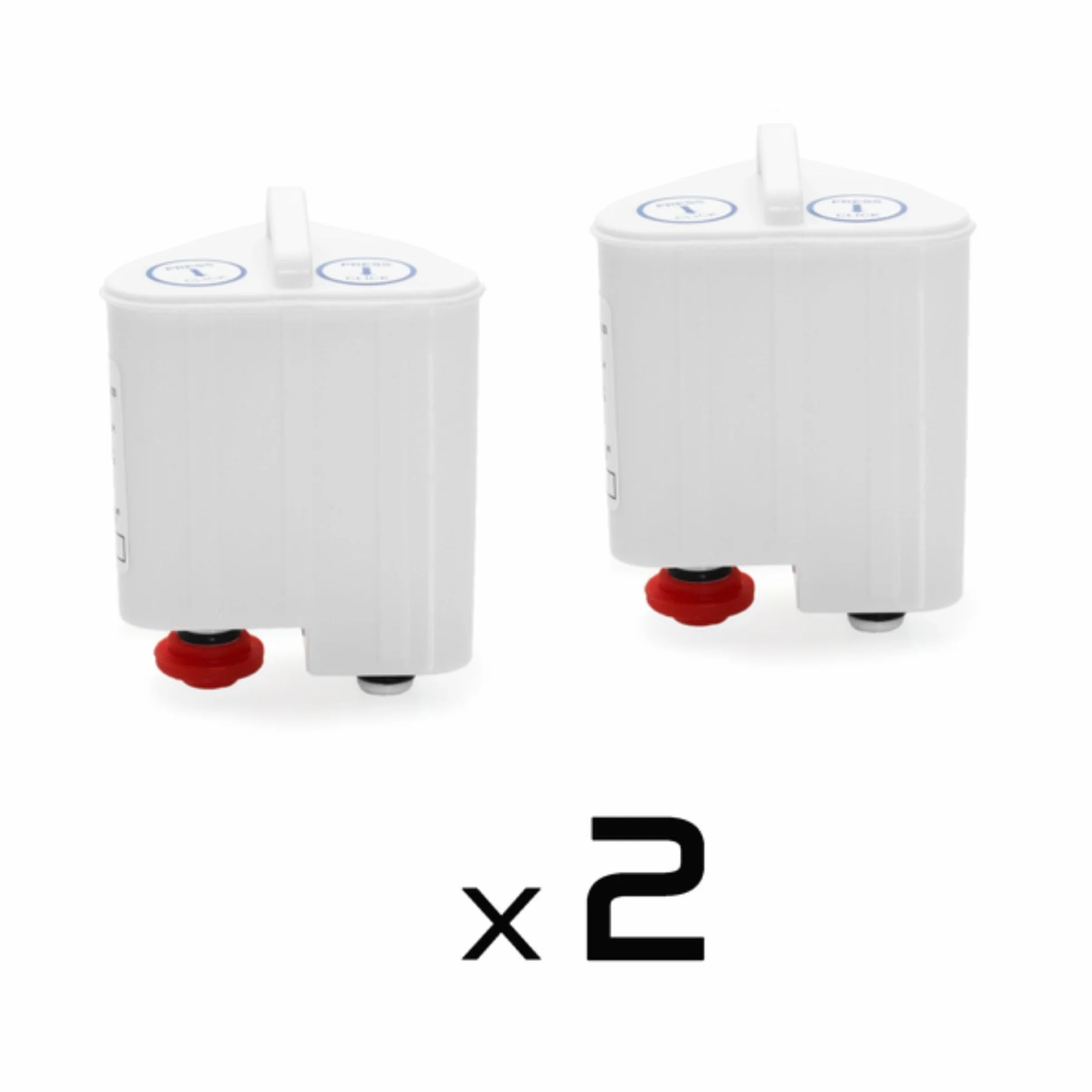 Tefal Rowenta XD9060 - Set 2 cartuccia anticalcare per generatori di vapore Easy Steam VR5020 - VR7040 - VR7041 - VR7260 - VR7261 - VR7262