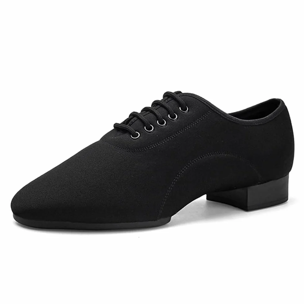 Scarpe da Ballo Latino-Americani da Uomo 2" Tacco Tango Waltz Practice Split Sole