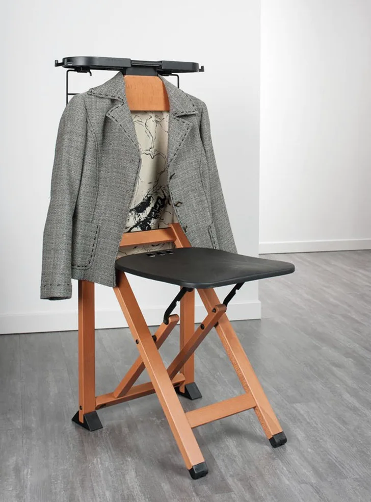 Foppapedretti Suite Indossatore Pieghevole, Noce