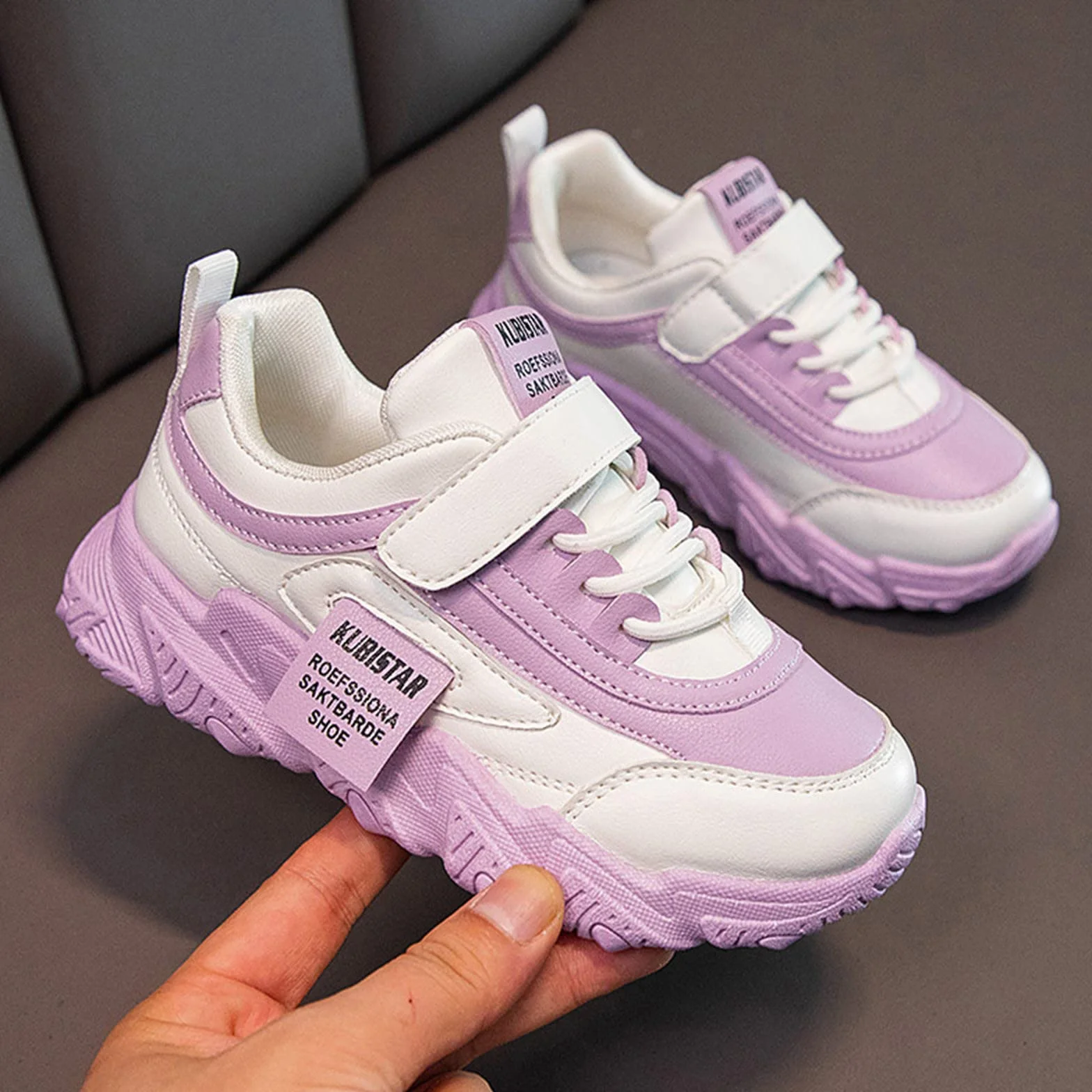 Scarpe da Ginnastica Bambine Ragazze Corsa Leggere Sportive Camminata Traspiranti Antiscivolo Tennis Sneakers