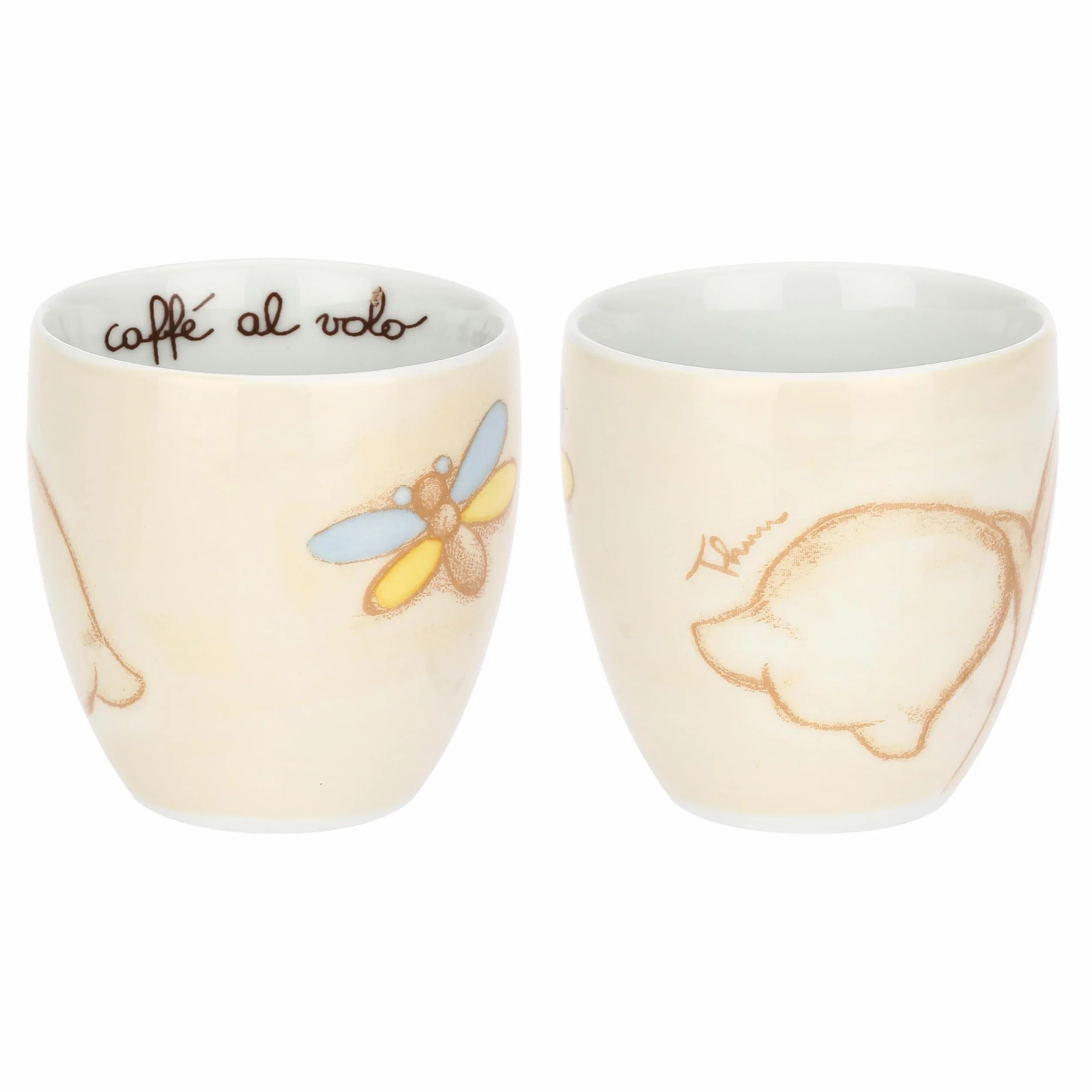 THUN Elegance Caffeini Porcellana Set 6 6,3cm