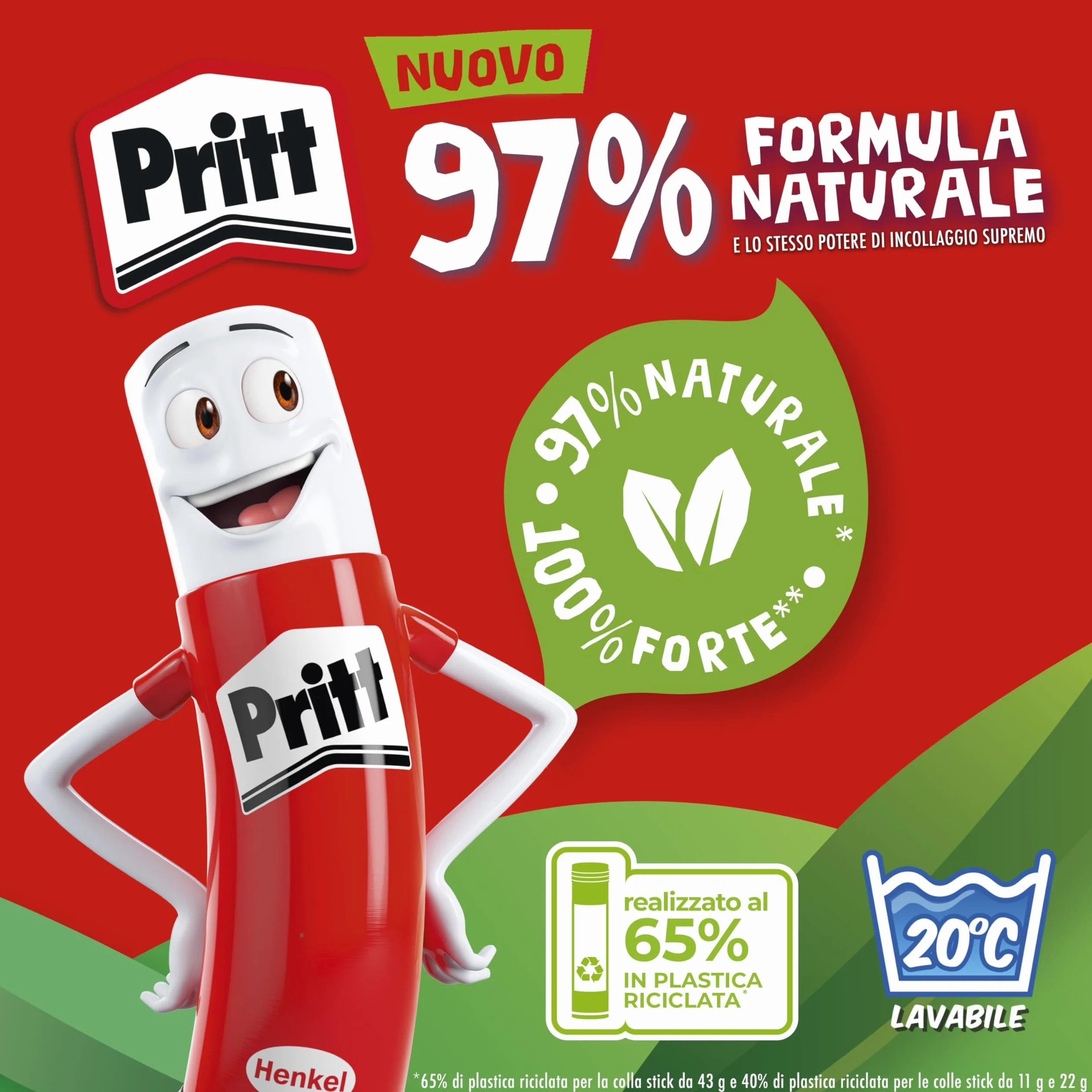 Pritt Colla Stick 10 x 43 gr, Adesivo per Bambini, Lavoretti e Scuola