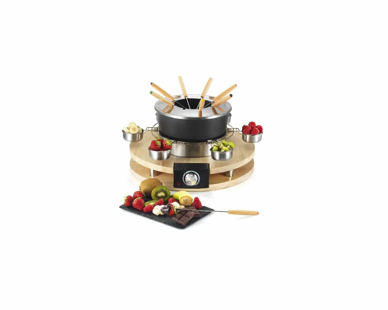 Kitchen chef fonduta 1300w 8 forchette kcwood.fond8