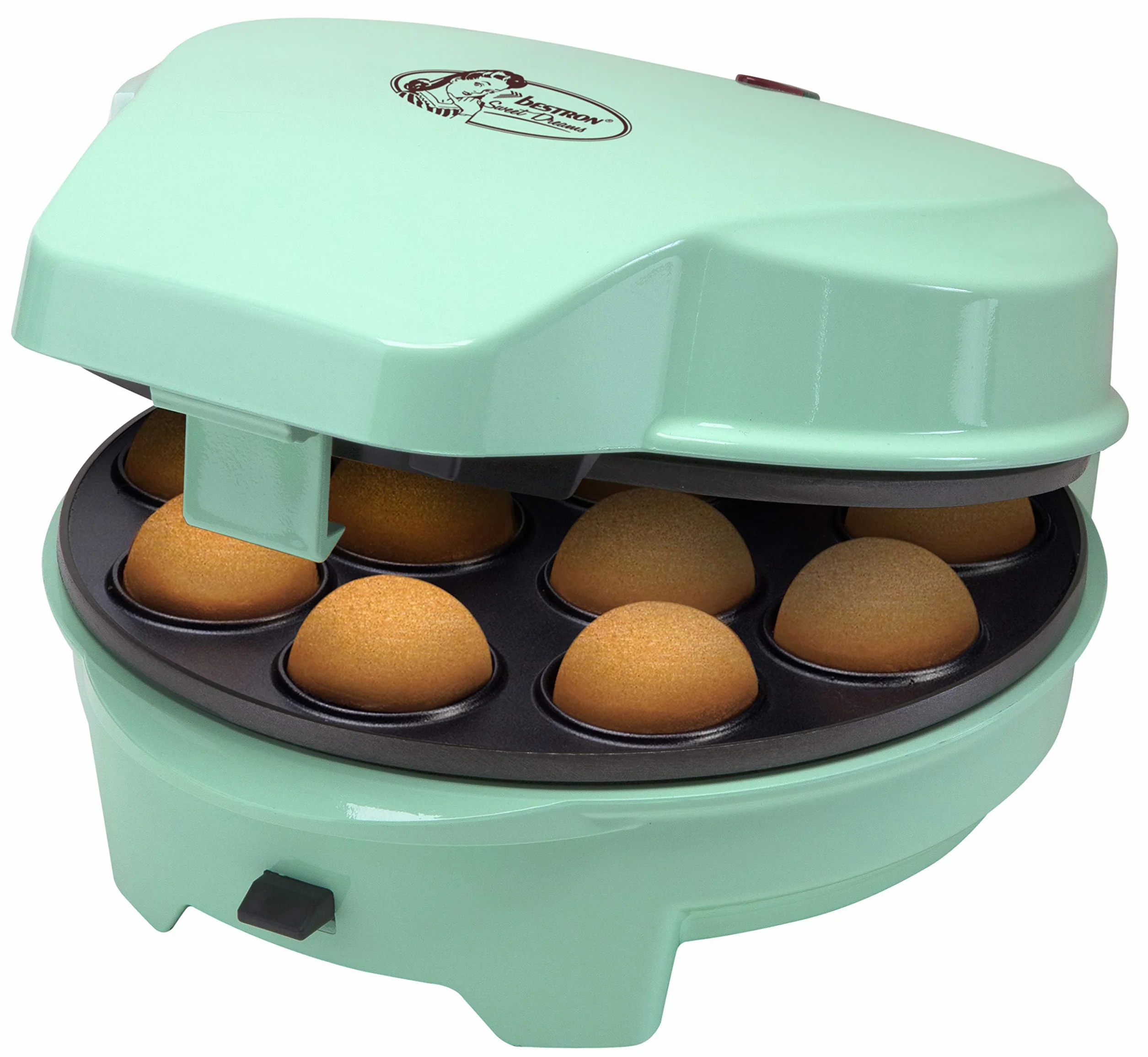 Bestron ASW238 Stampo per Torte 3-in-1 700 W Copper Menta