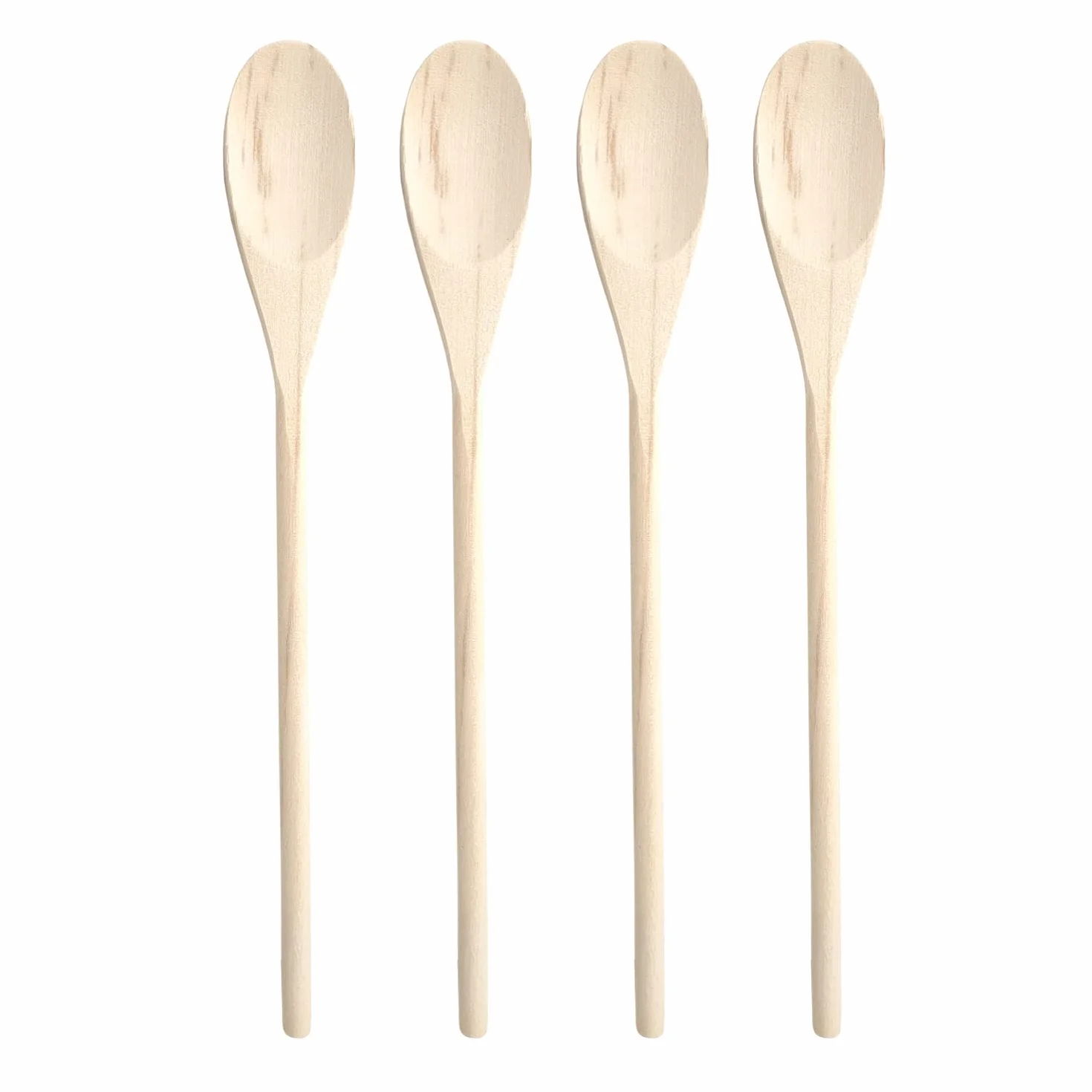 Cucchiai da Cucina in Legno di Faggio – Set Utensili 30,5 cm – Paletta e Mestolo Antigraffio
