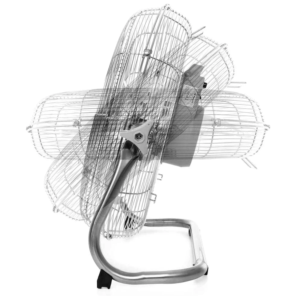 Orbegozo Pw 1445 - Ventilatore industriale, 6 velocità di ventilazione, maniglia per il trasporto, griglia di sicurezza, inclinazione regolabile, 120 W