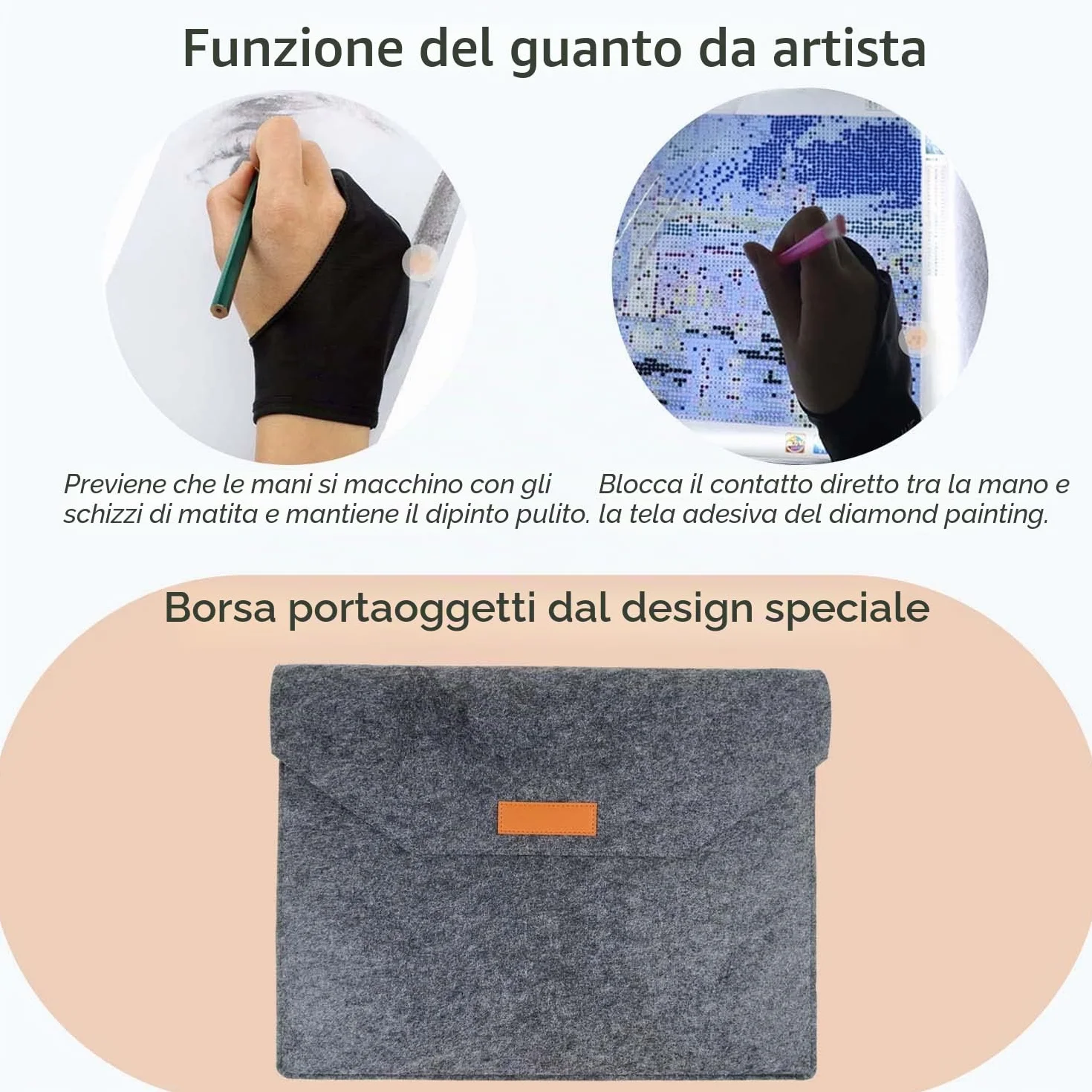 Tavoletta Luminosa A3 LED Magnetico per Tatuaggio Acquerello Copia Quilting Tracing Painting con Guanto e Borsa
