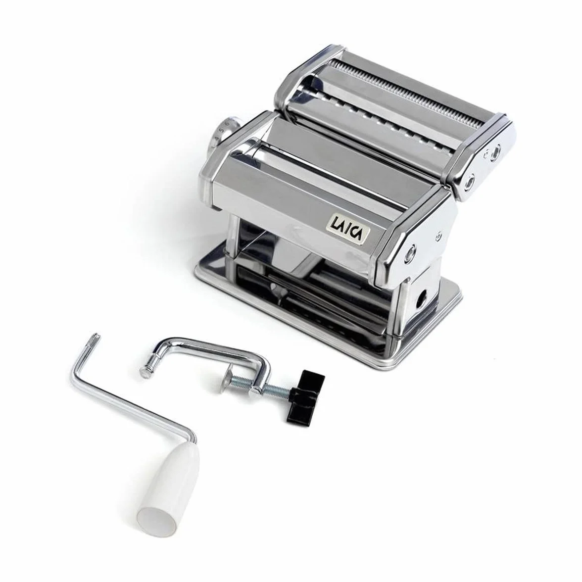 Laica PM2000 Macchina per la Pasta, Acciaio Inossidabile, Argento