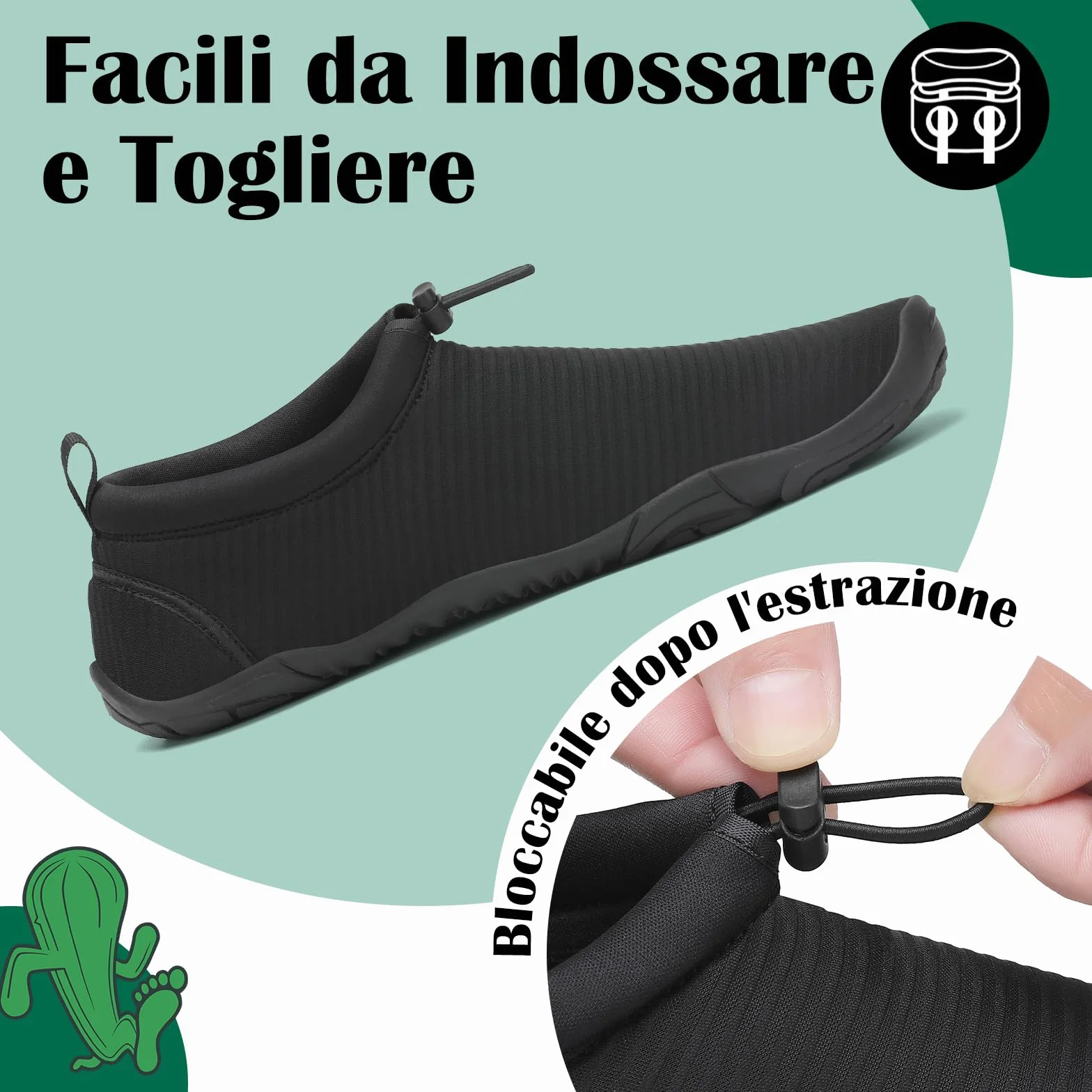 Mishansha Scarpette Scoglio Uomo Donna Scarpe da Acqua Asciugatura Rapida 36-46 EU