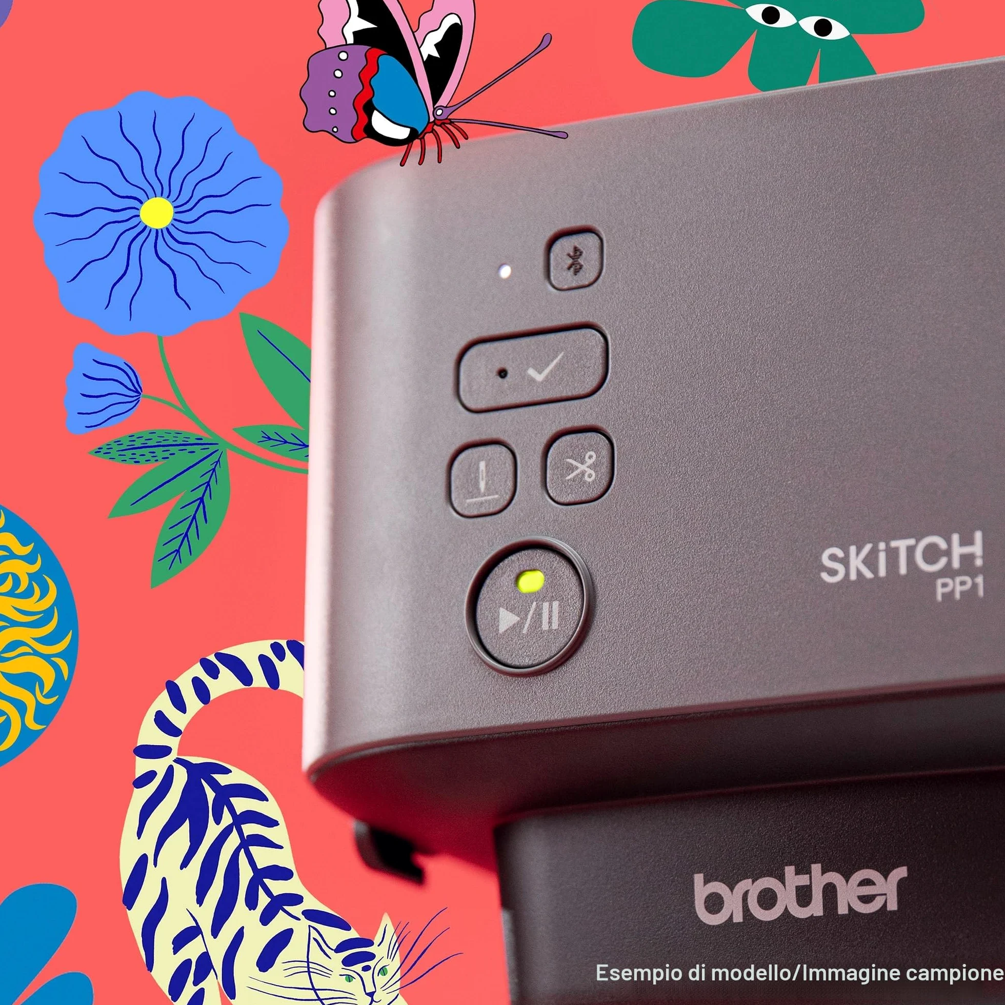 BT Brother PP1 - Macchina da ricamo "Skitch"