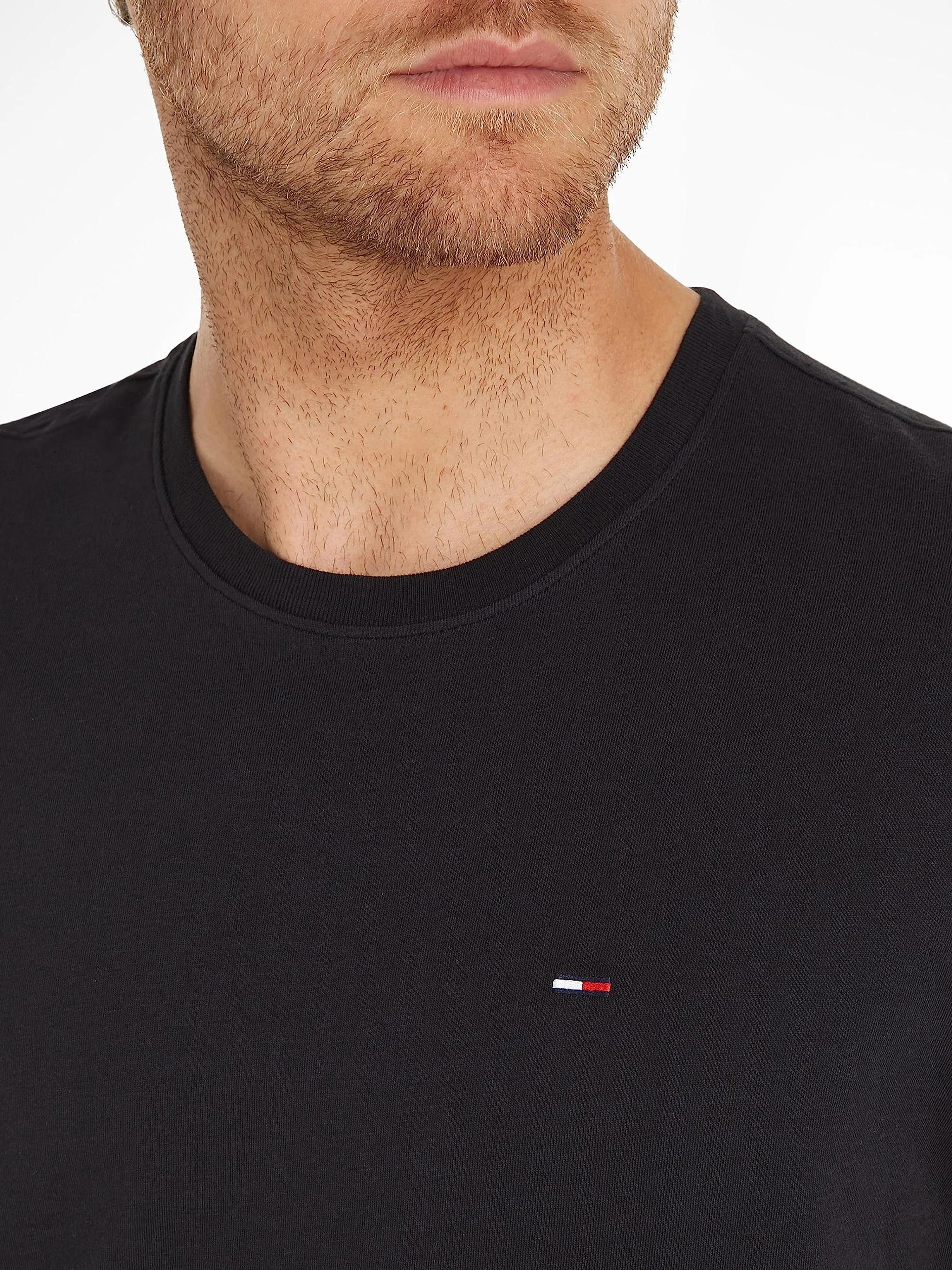 Tommy Jeans Uomo T-Shirt Maniche Corte Slim Fit