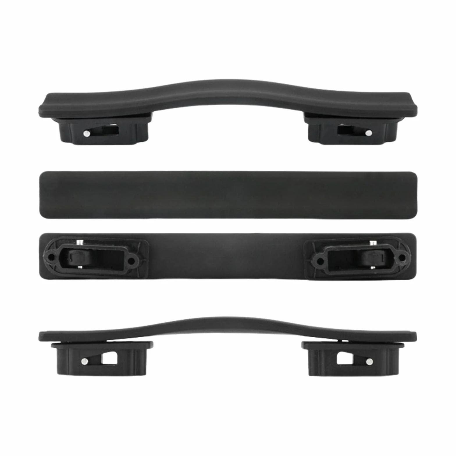 Predolo Maniglia di Ricambio per Valigia Nera 21.6 cm - Trazione Curva Accessori Portatili
