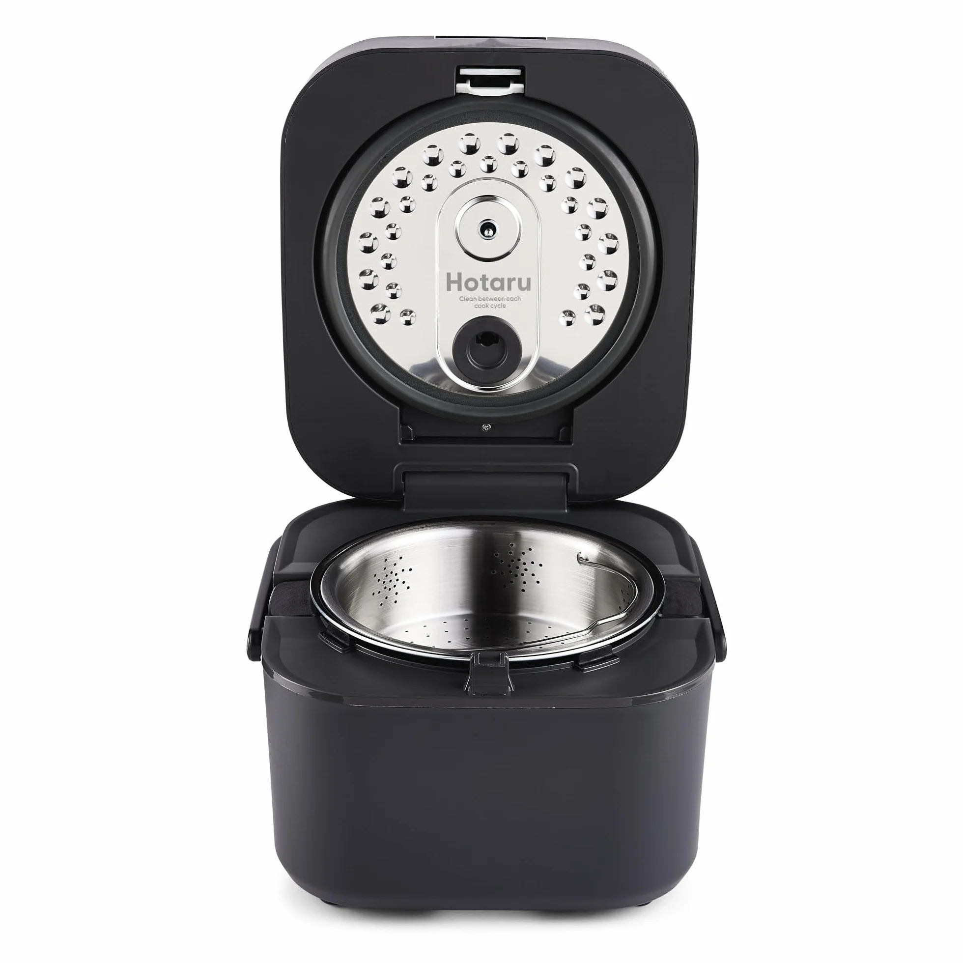 Yum Asia Hotaru Cuociriso a induzione (IH) con ciotola in ceramica (3 tazze, 0,54 litri), 7 funzioni di cottura del riso, 5 funzioni multicooker, 220-240V UE