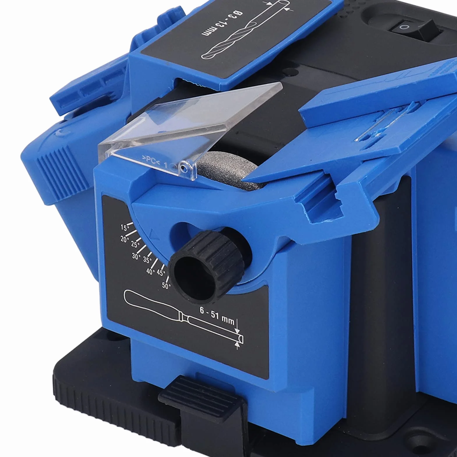 Affilatrice multitasking 65 W per punte, scalpelli, coltelli a bordo dritto