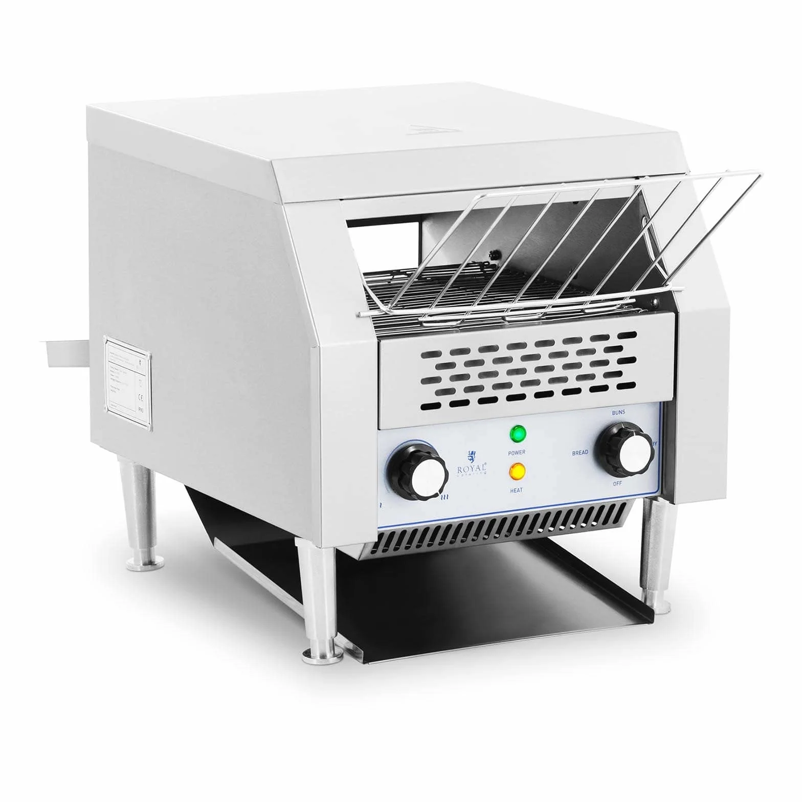 Royal Catering Tostiera RC-CT001 (2.200 W, 3 funzioni, 7 velocità)