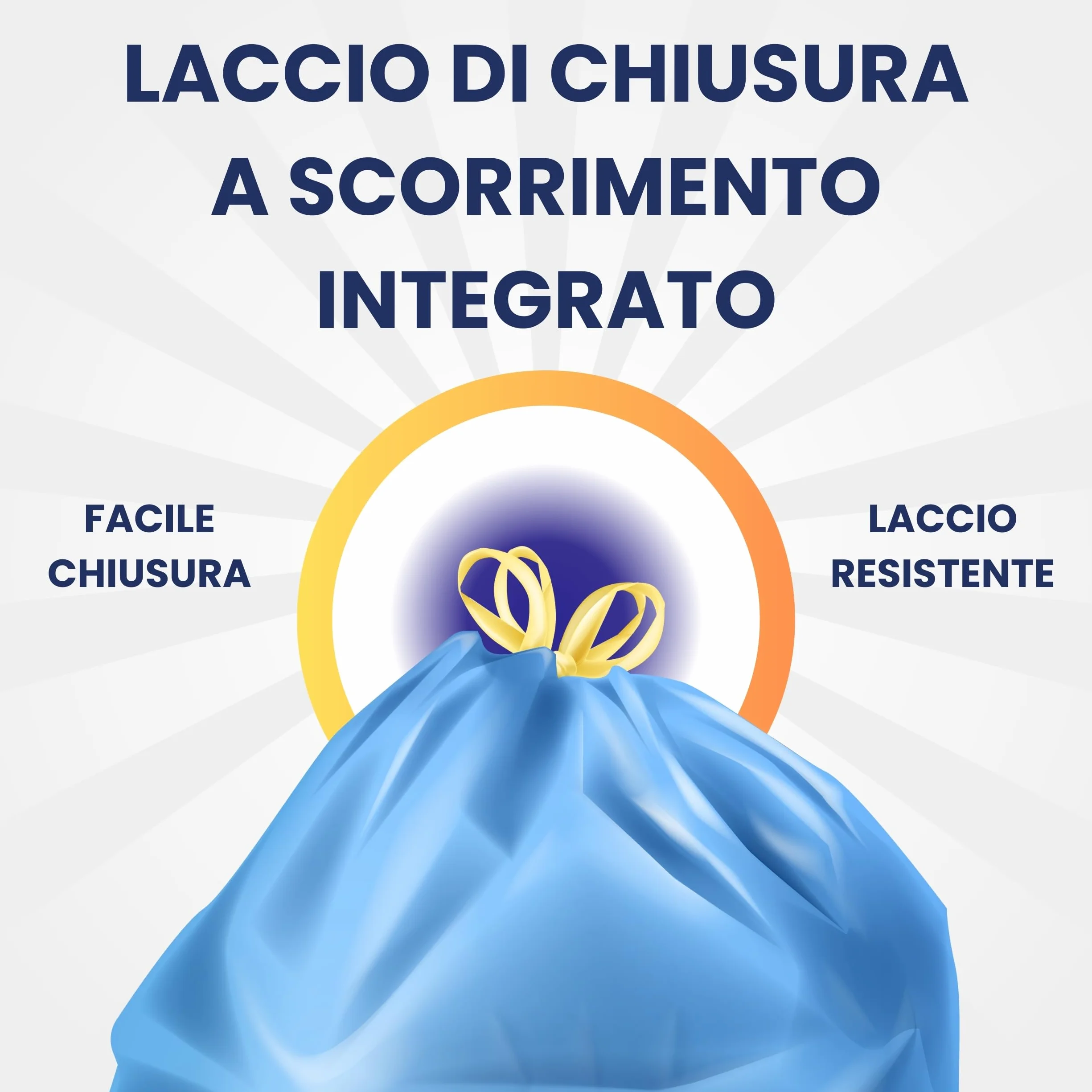 FRIO Multifrutti - 90 Sacchetti spazzatura 30 Litri Profumati, 6 Confezioni da 15 Sacchi immondizia con 6 aromi, colori assortiti - 52x58 cm - Buste per pattumiera resistenti, piccoli, differenziata