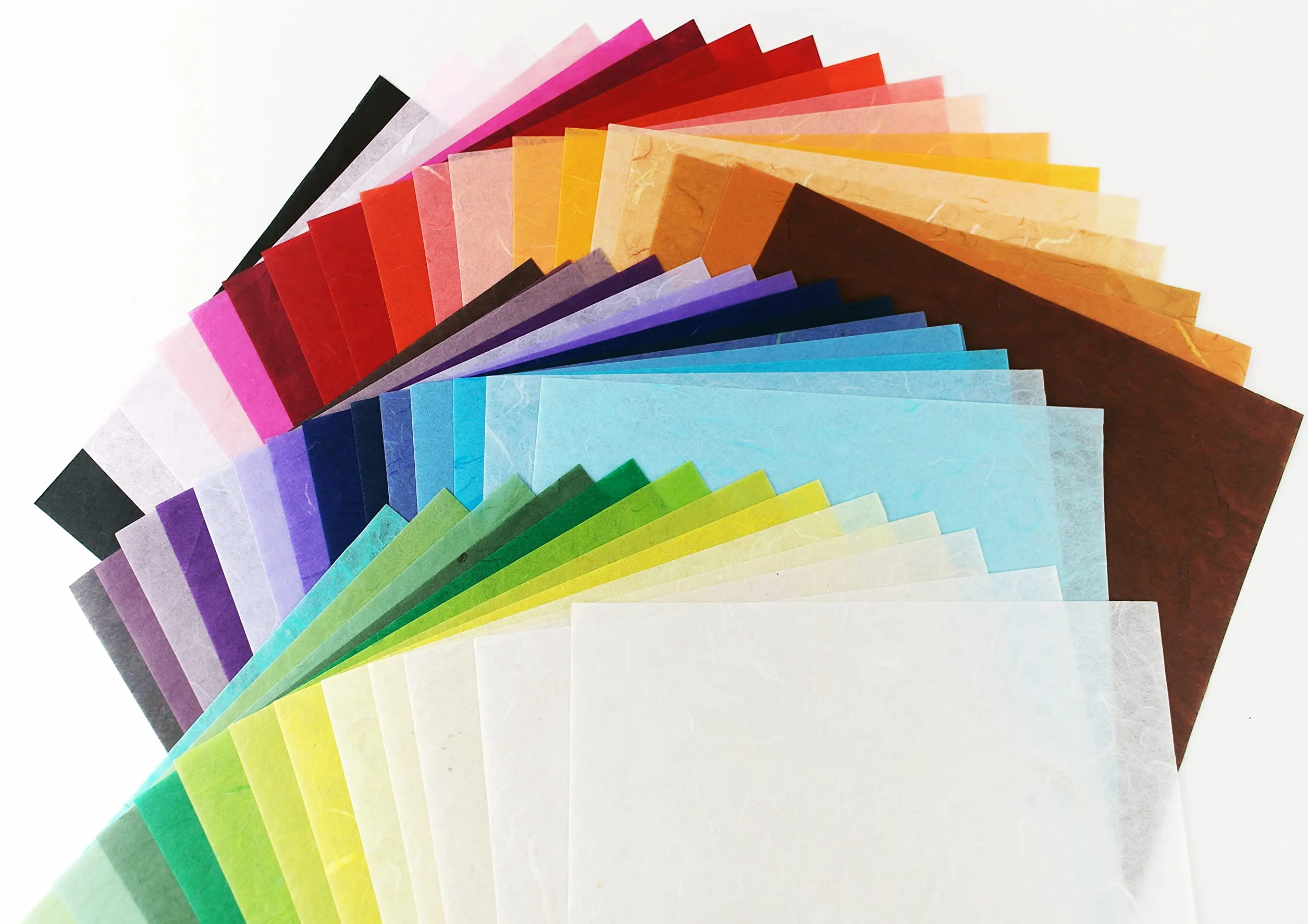 Washi Design Carta di Gelso per Origami 40 Fogli 21,6 x 28 cm Fatta a Mano