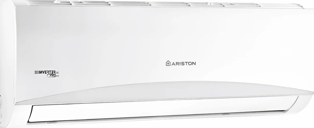 Ariston Prios R32 - Condizionatore 12000 Btu Monosplit, Climatizzatore 104x22x32,7 Silenzioso Compatibile con Kit WifiAriston - Aria Condizionata a Regolazione Autonoma e Filtro Antiodore Autopulente
