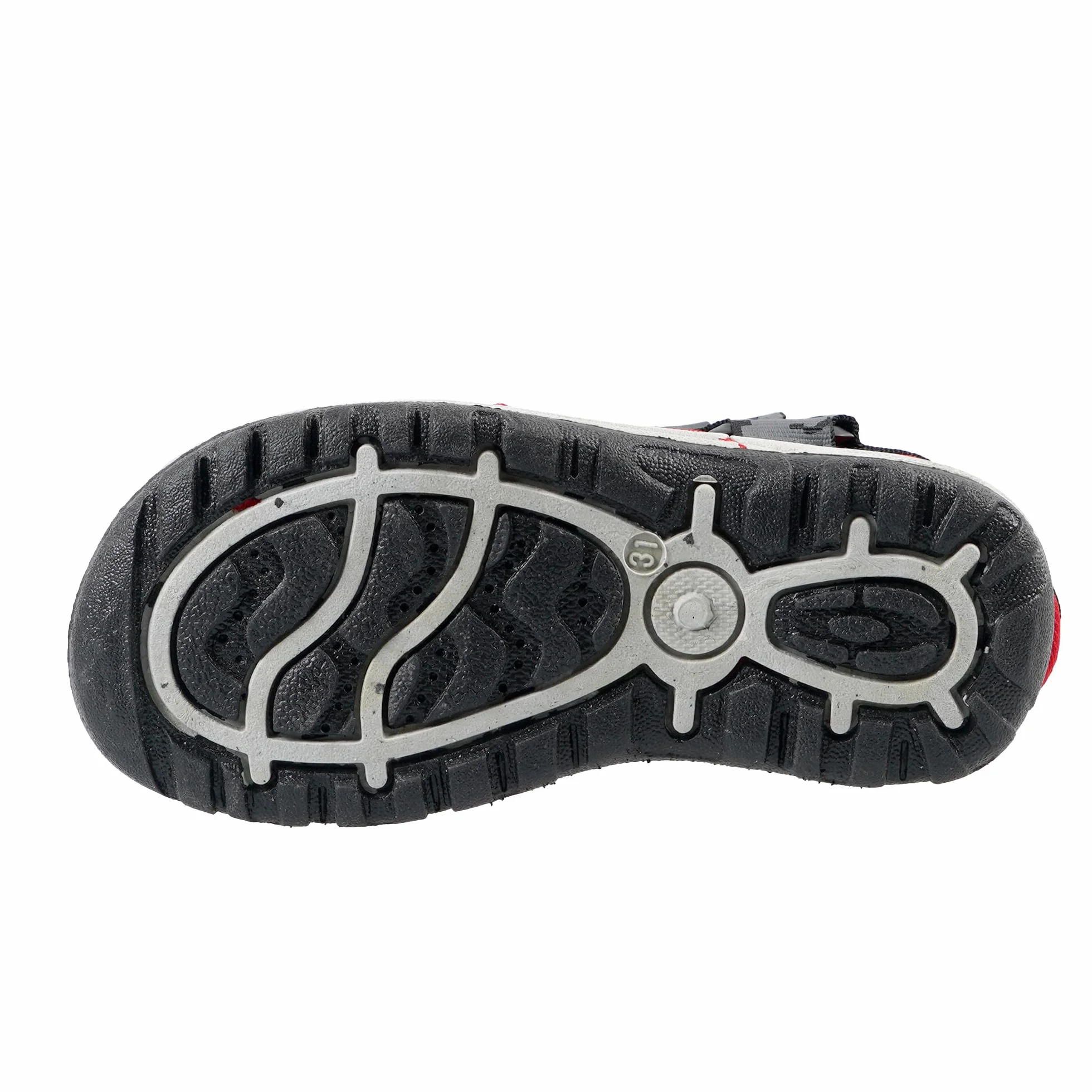 JOMIX Sandali Bambini con Chiusura a Strappo Sandali Sportivi Traspiranti Antiscivolo per Ragazzi e Ragazze per Spiaggia, Piscina e Gioco All'Aperto KEC260245